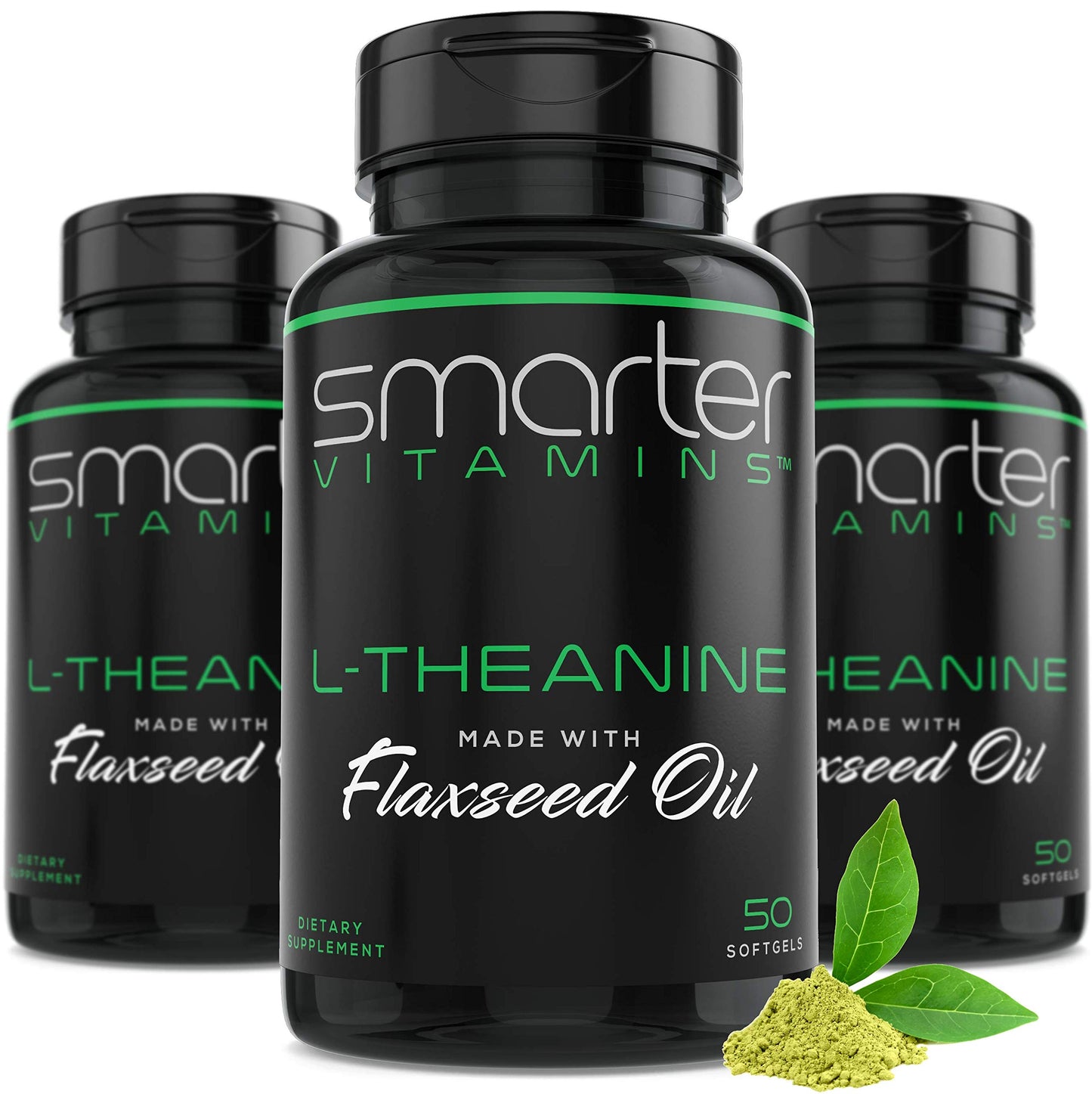 SmarterVitamins L-Theanine 250mg Softgels, 150 Softgels