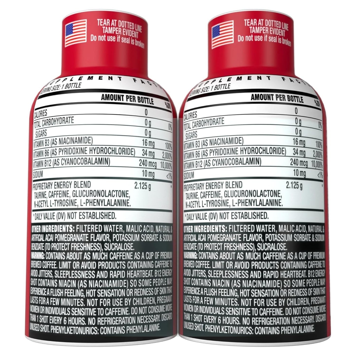 Generic Vitamin B Complex B12 B6 B3 Capsules, 24 Capsules