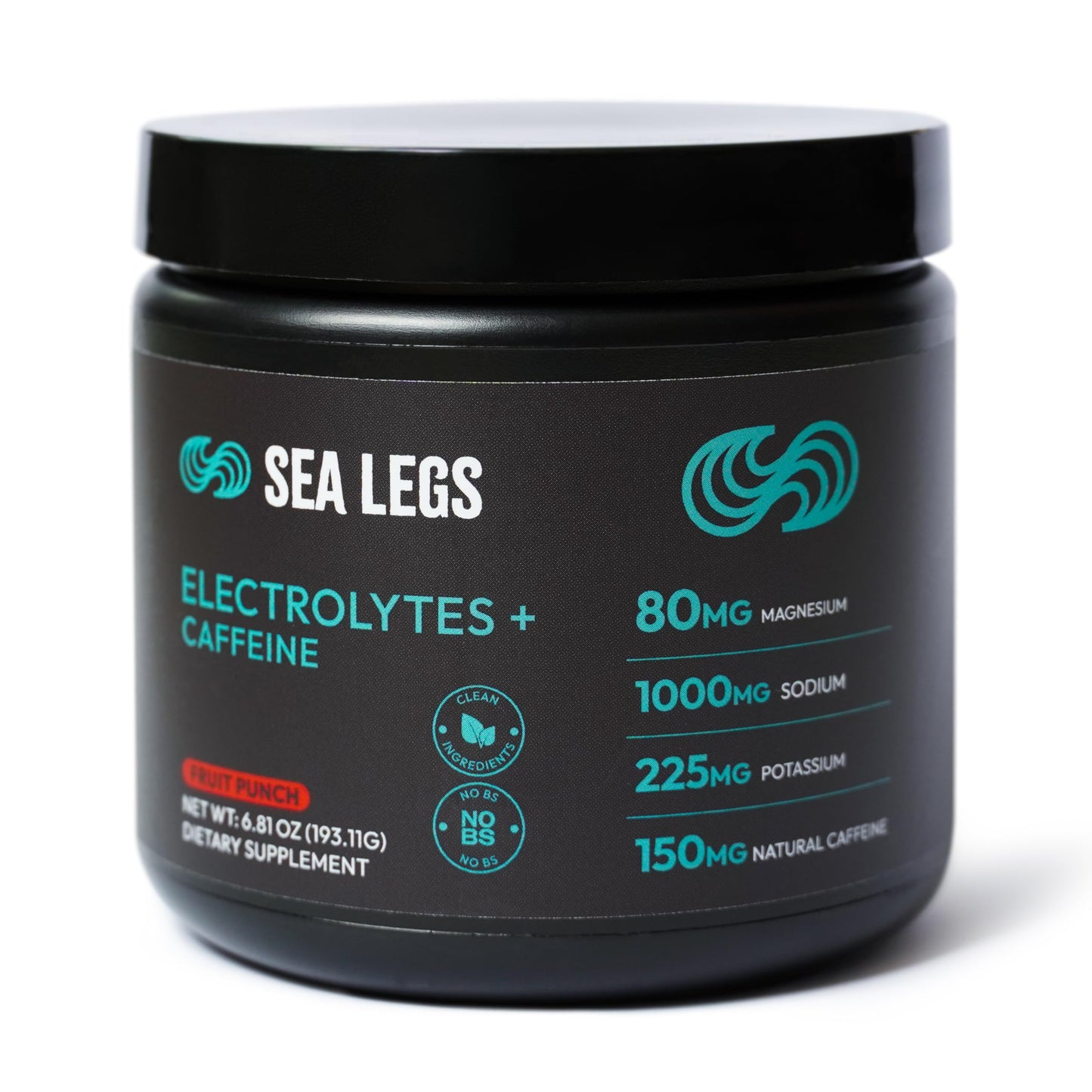 Sea Legs Electrolytes Powder for Instant Hydration, 6.7 Ounce