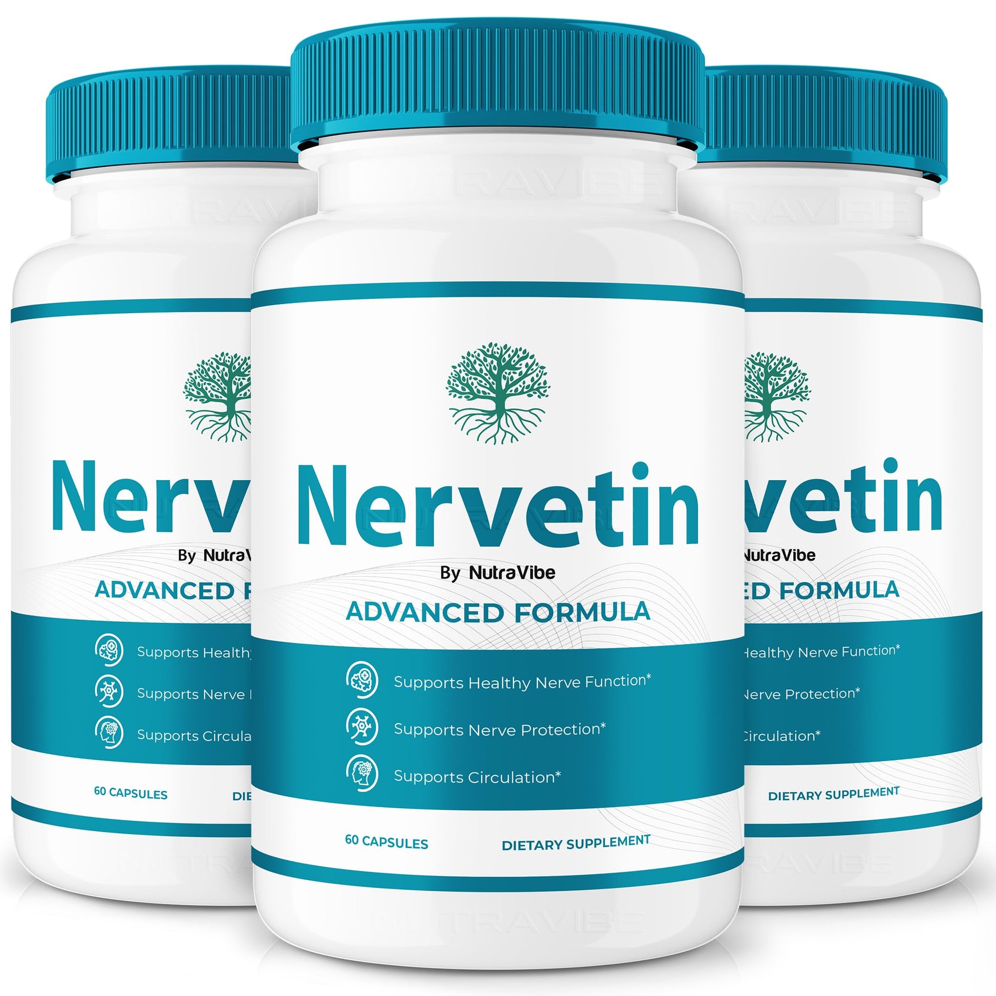 NutraVibe Nervetin Capsules 180 Capsules