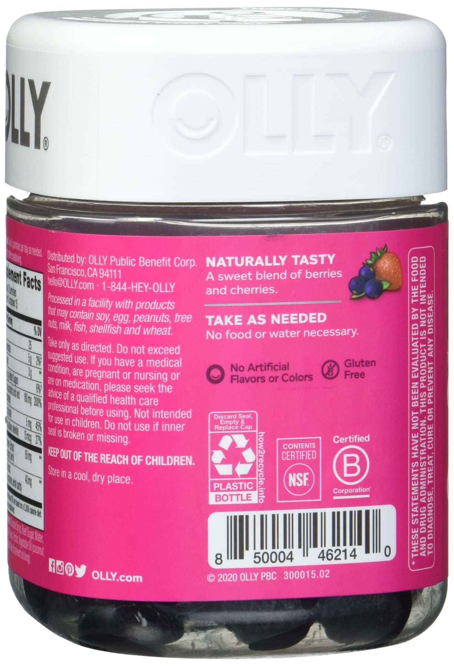 Olly Immunity Gummy 540 Count