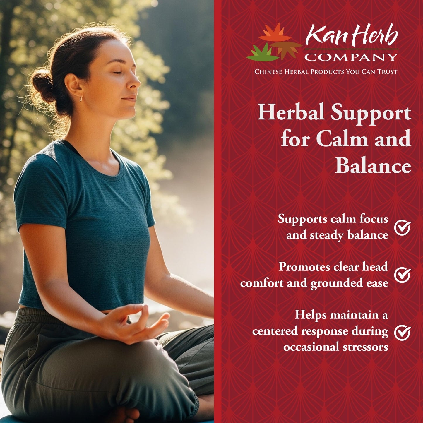 Kan Herbals Steady Centeredness 60 Tablets