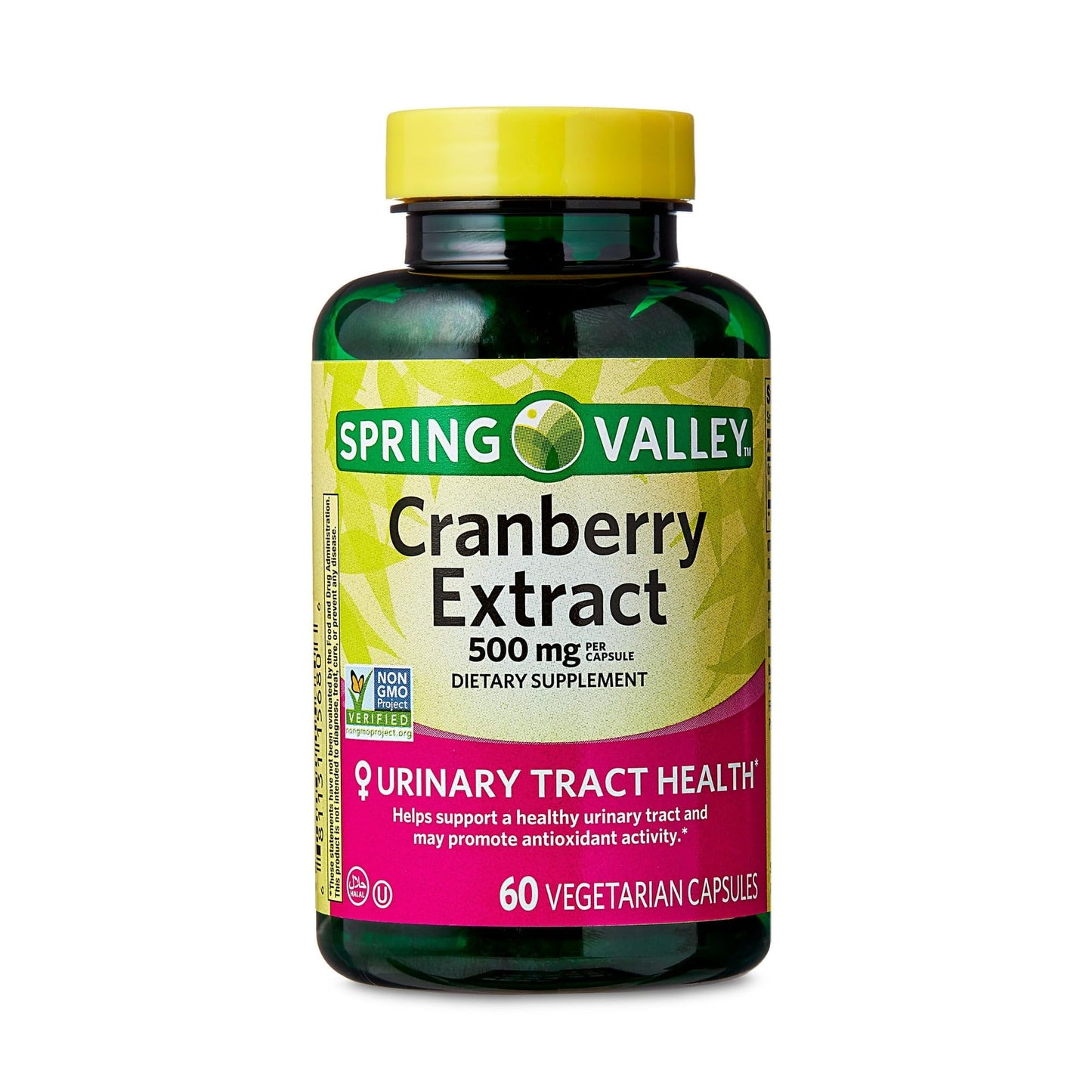 BASKETGOODS Cranberry Extract 500 mg Capsules 60 Count