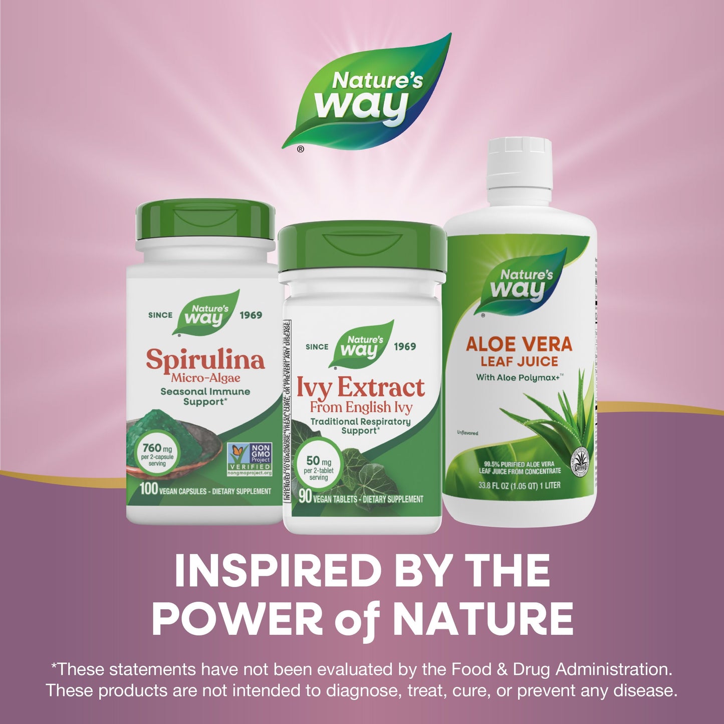 Nature's Way Ivy Extract from English Ivy Leaf Tablets, 90 Tablets