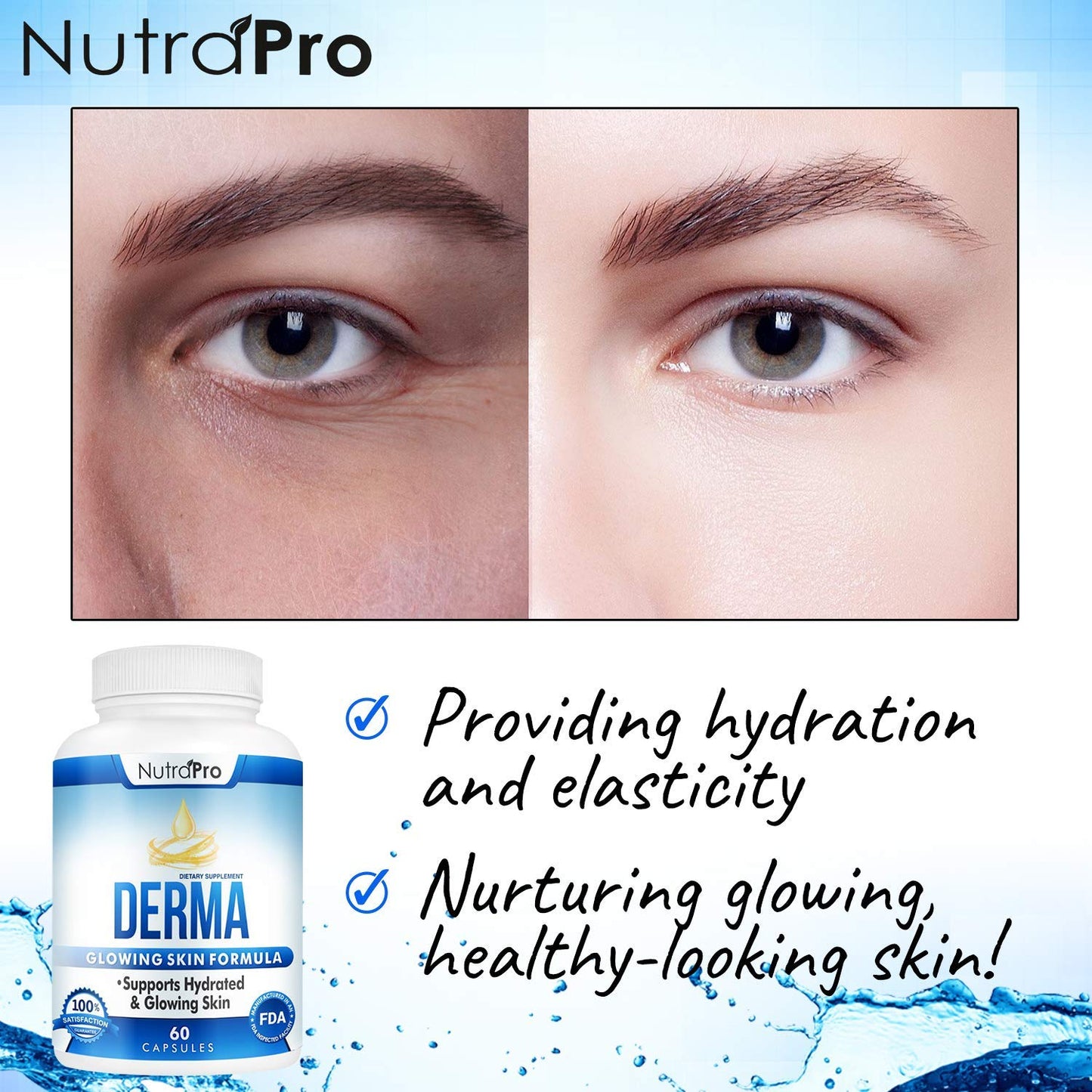 NutraPro Dermal Repair Complex Capsules 60 Count
