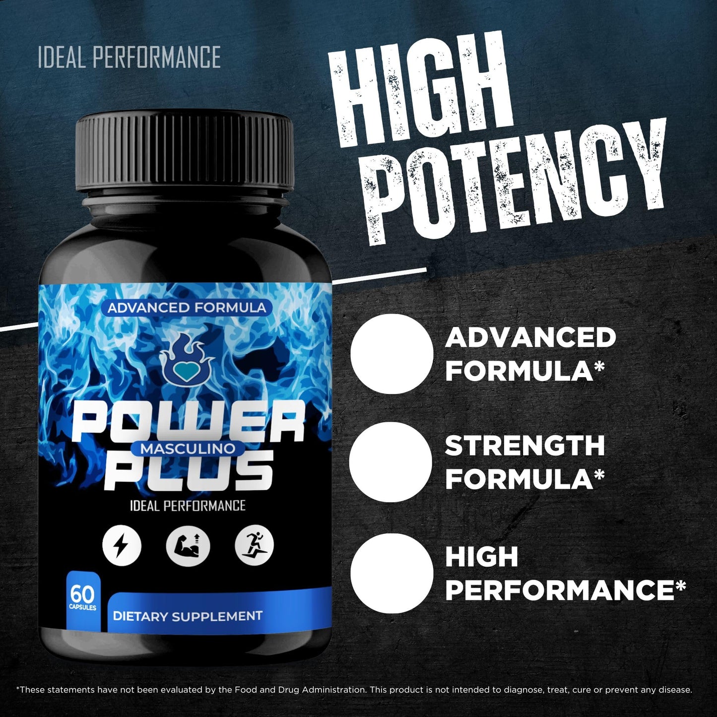 IDEAL PERFORMANCE Power Plus Capsules 60 Count