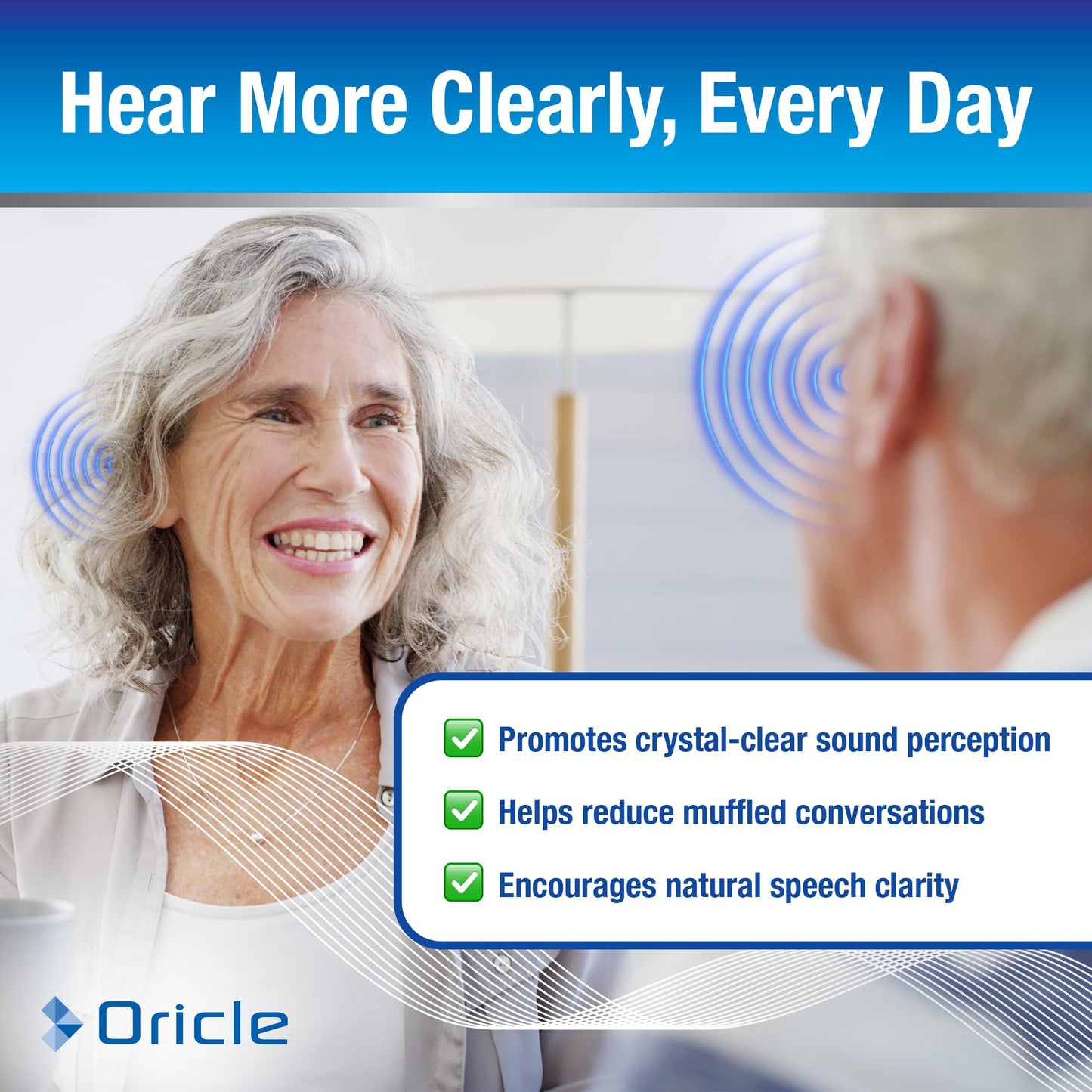Oricle Targeted Hearing Support 60 Vegan Capsules