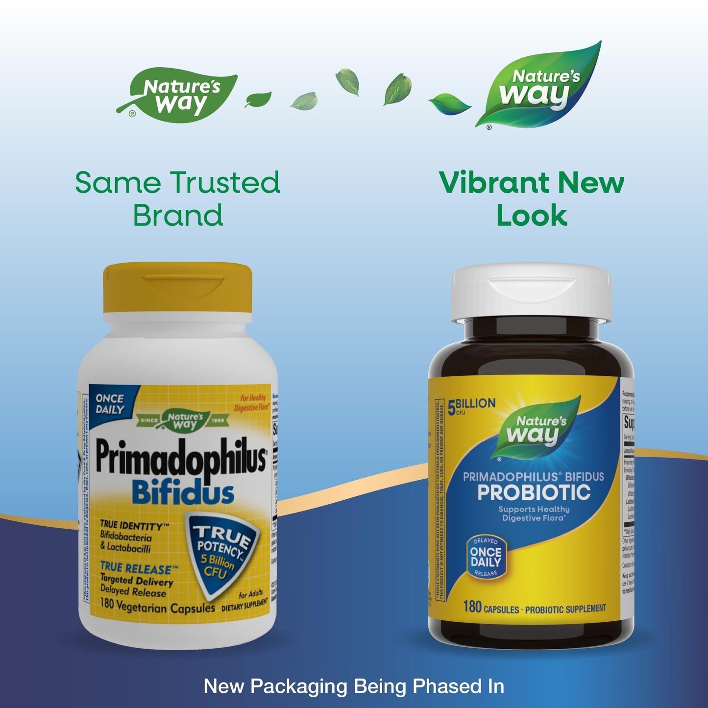 Nature's Way Primadophilus Bifidus 5 Billion Capsules 180 Count