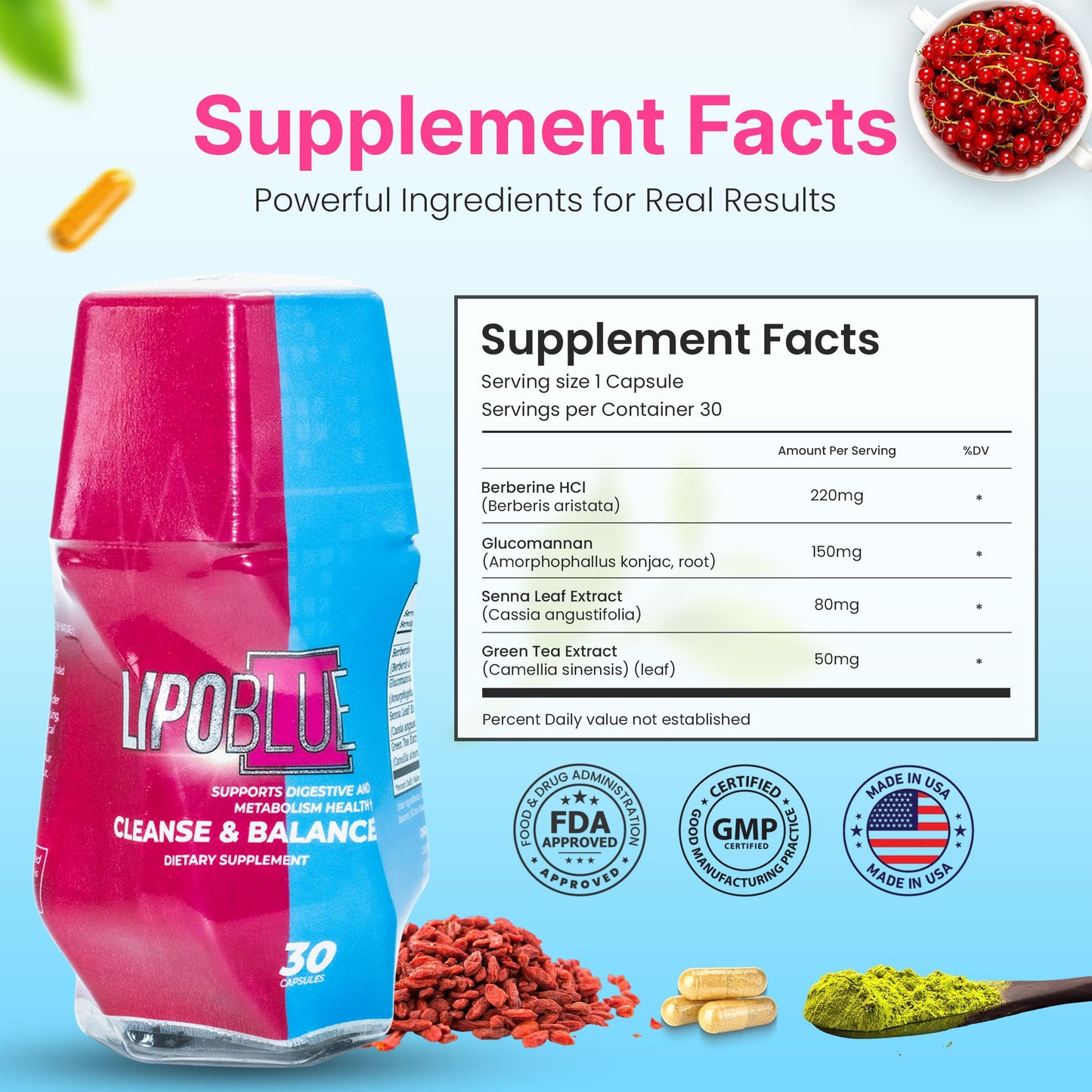 Generic Natural Supplement for Wellness Support Capsule 30 Count