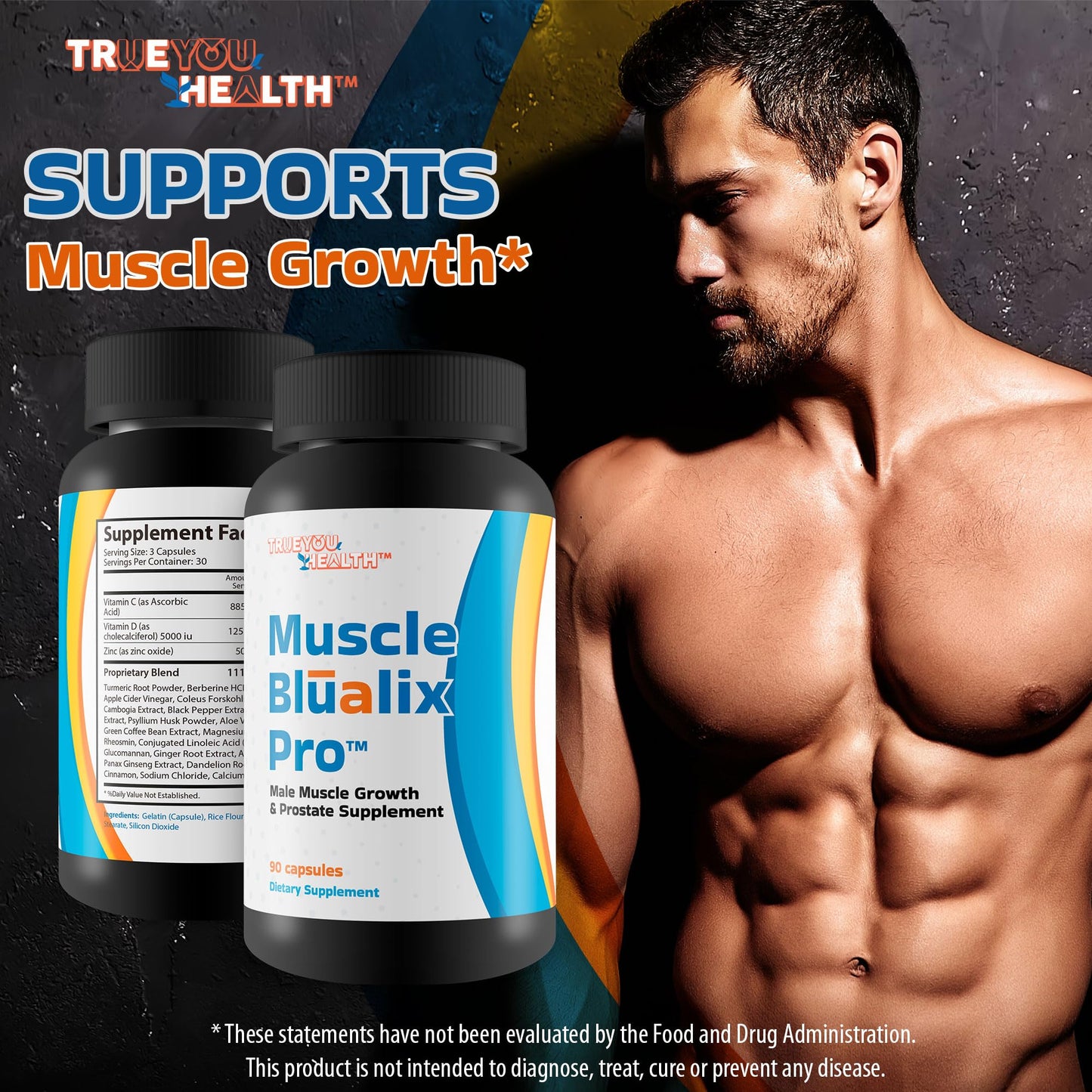 Generic Muscle Blualix Pro Prostate Supplement Capsule 1
