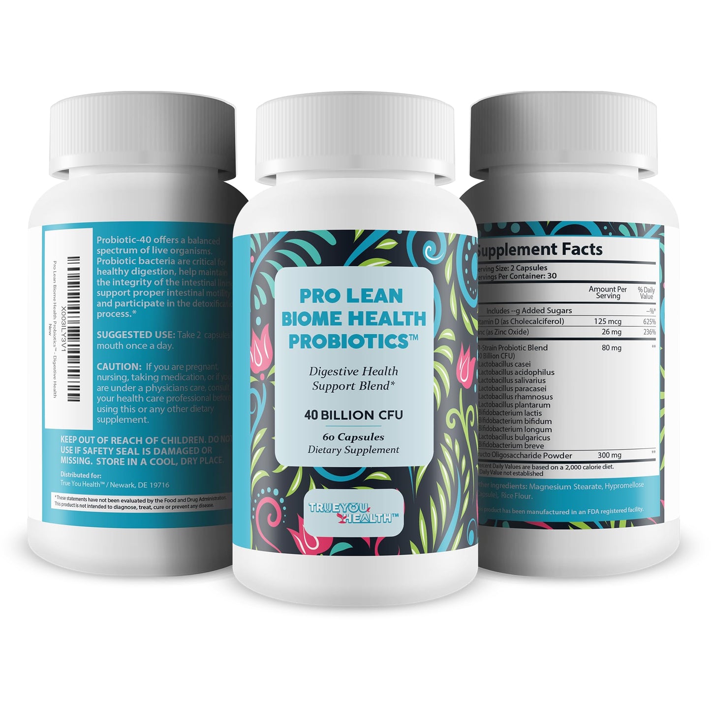 Generic Pro Lean Biome Health Probiotics Capsule 1 Count