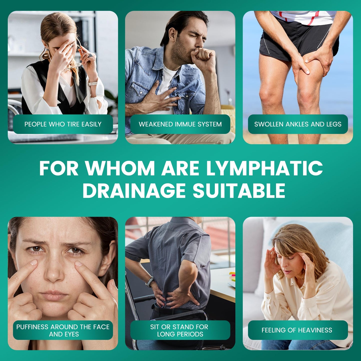 Vitarevive Lymphatic Drainage Capsules – Herbal Lymph Support Supplement, Natural Wellness Formula, Easy-to-Take Daily Capsules, 120 Capsules