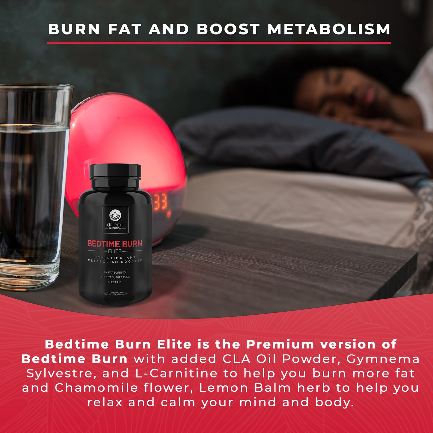 DR. EMIL NUTRITION Bedtime Burn Elite 60 Capsules