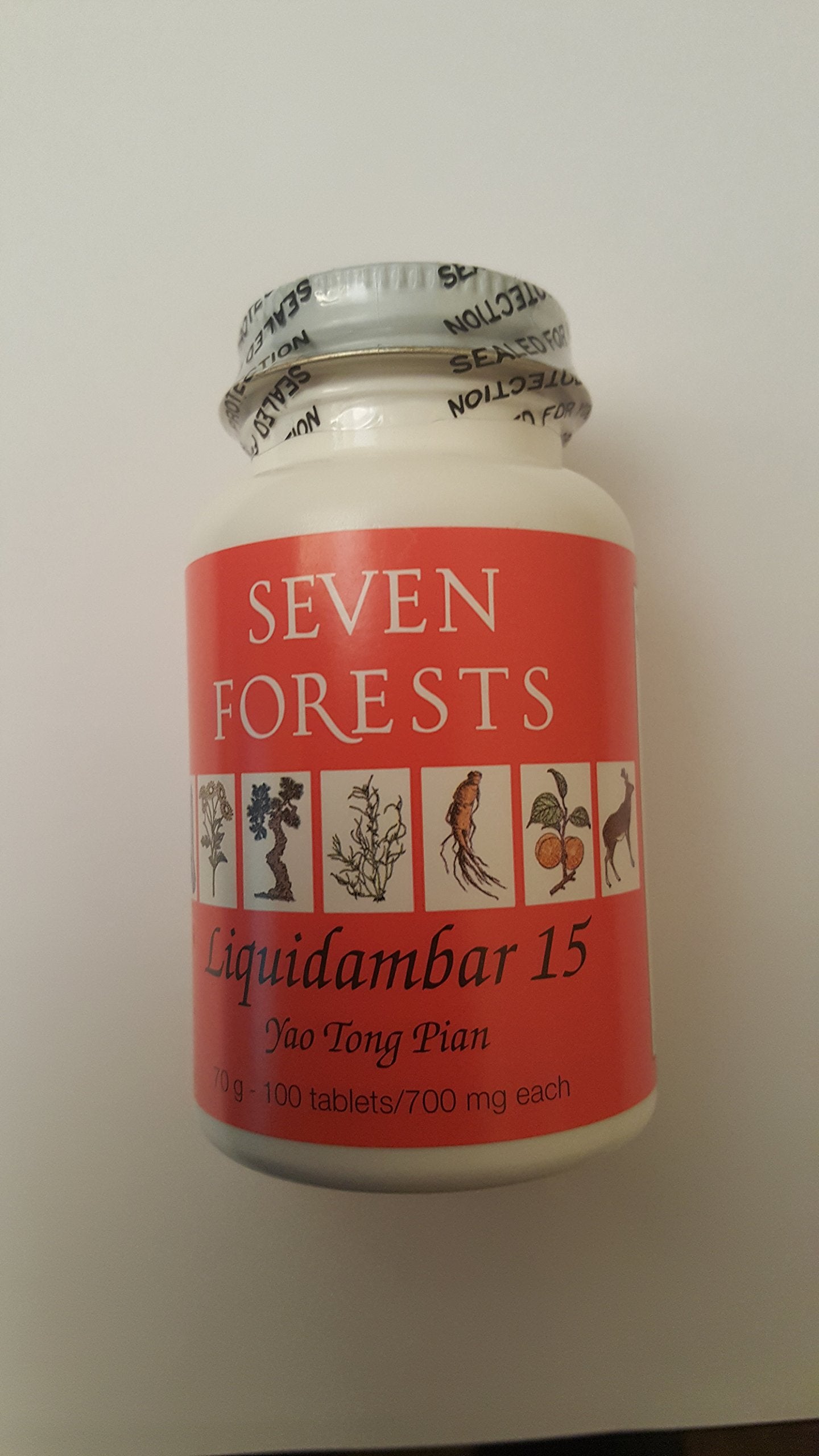 Seven Forests Liquidambar 15 Tablets, 100