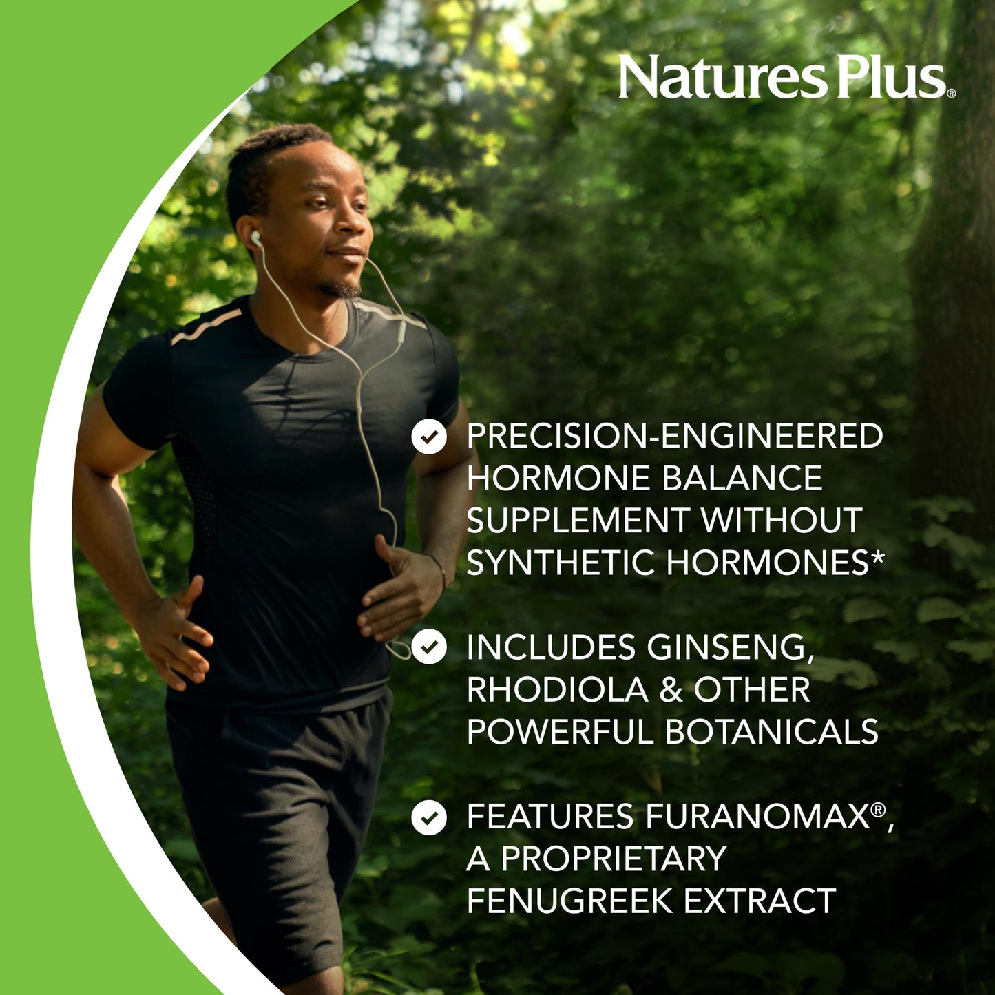 NaturesPlus T-Male Capsules 120 Count
