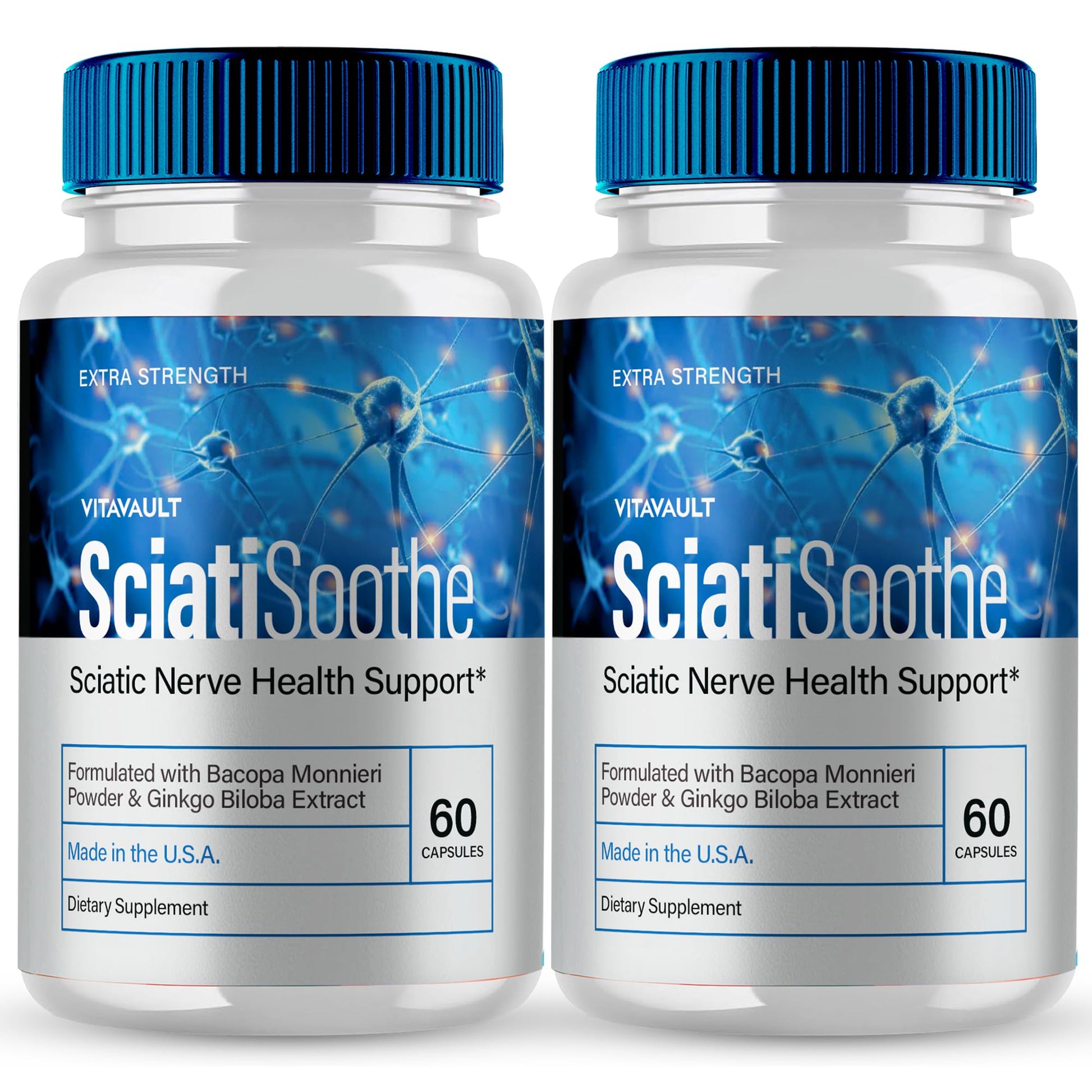 Vitavault SciatiSoothe for Sciatica Capsules, 120 Capsules