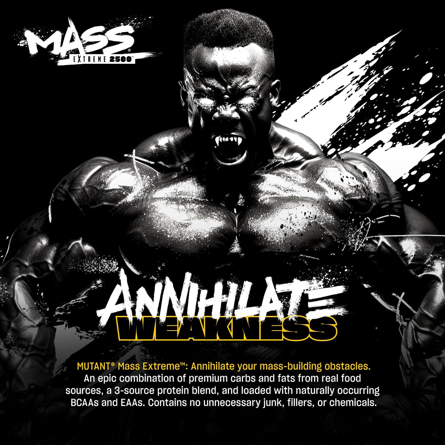 Mutant Mass Extreme Gainer Protein Powder, 96 Servings
