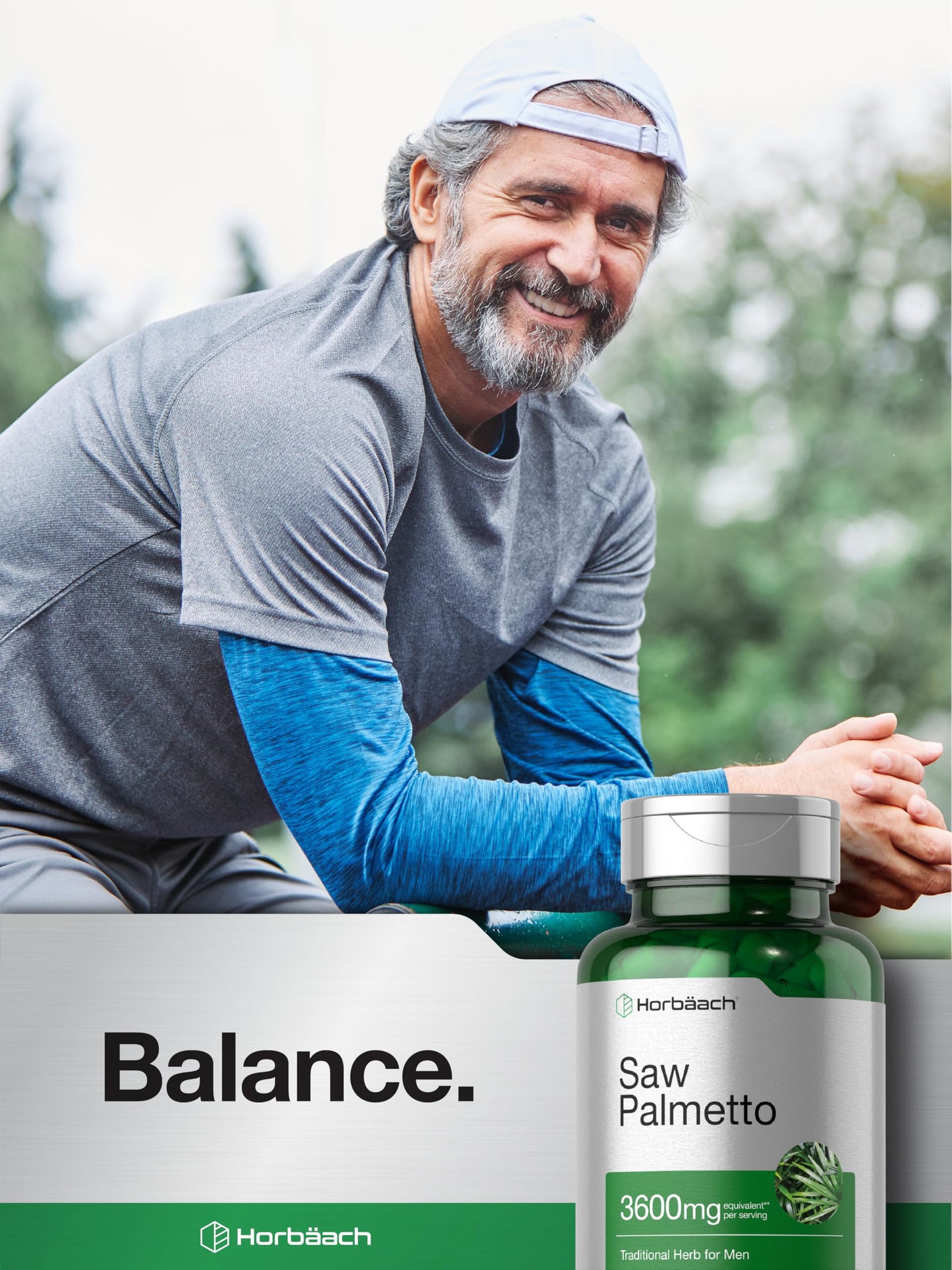 Horbäach Saw Palmetto Extract Capsules 120