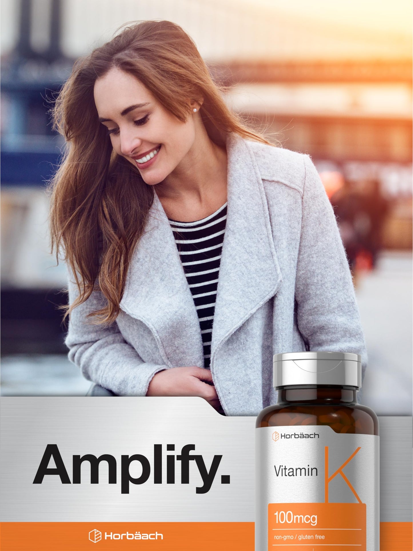 Horbäach Vitamin K Supplement 100mcg, 120 Tablets