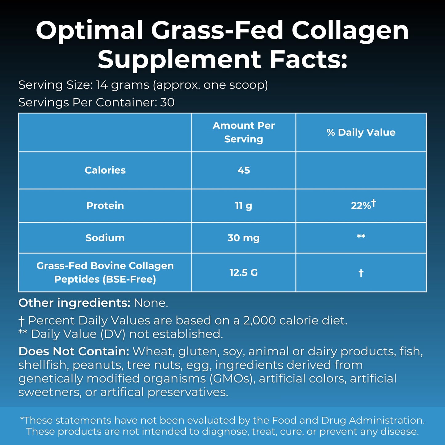 MYOXCIENCE Optimal Grass-Fed Collagen Capsule, 13.75 Capsules