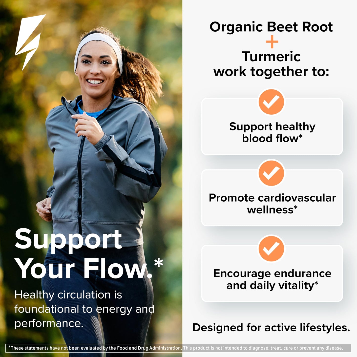 InnoSupps Turmeric + Beet Root 60 Capsules