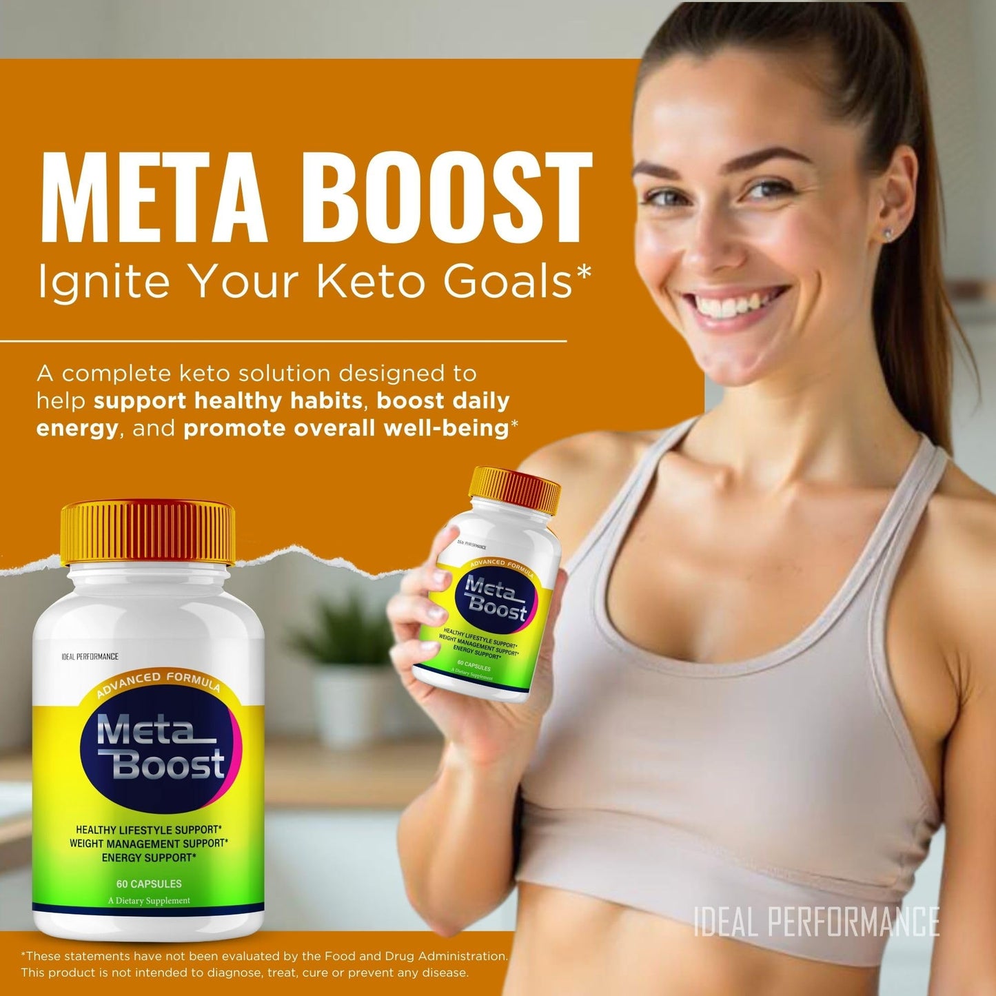 IDEAL PERFORMANCE Metaboost Capsules 60 Count