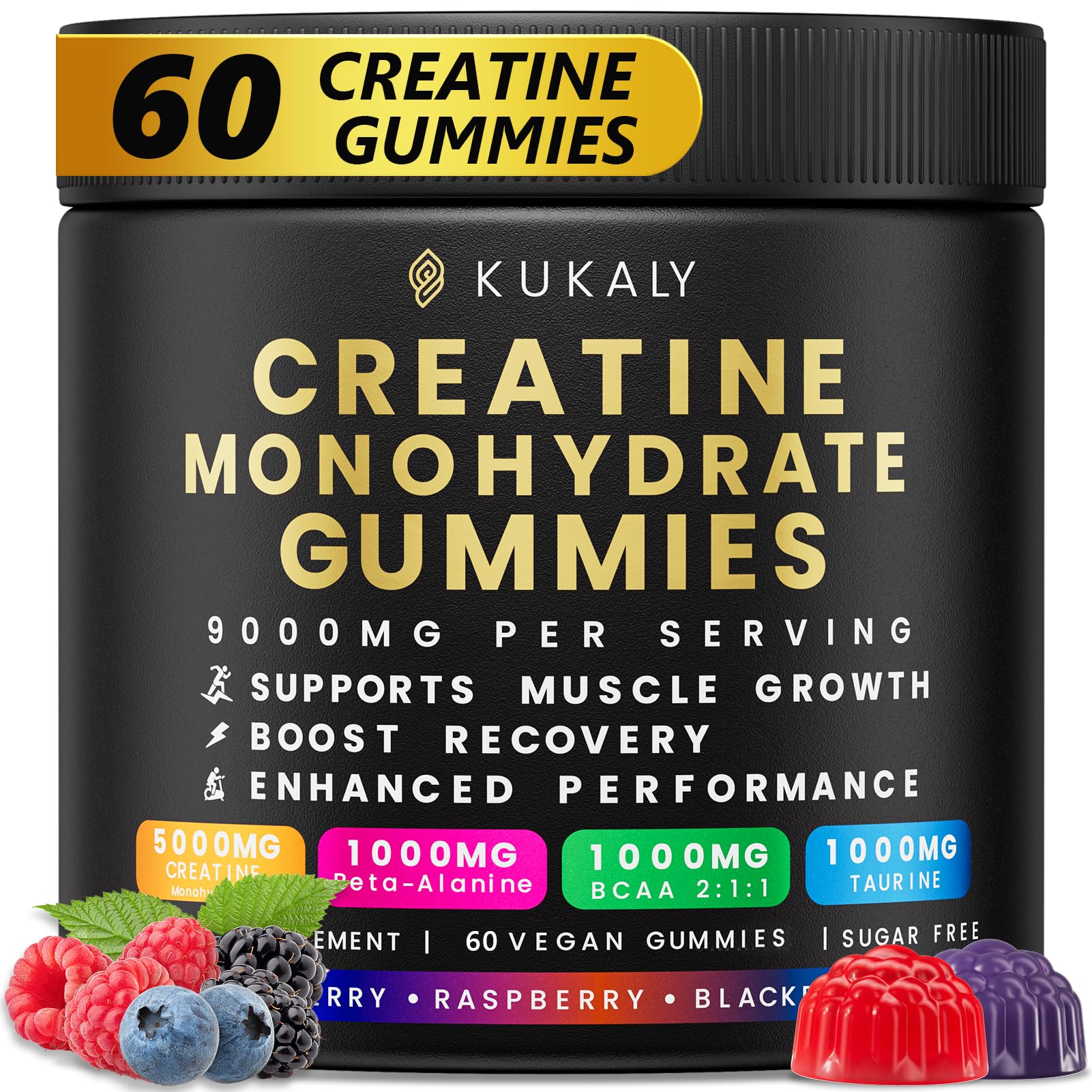 kukaly Creatine Monohydrate Powder 1 Ounce