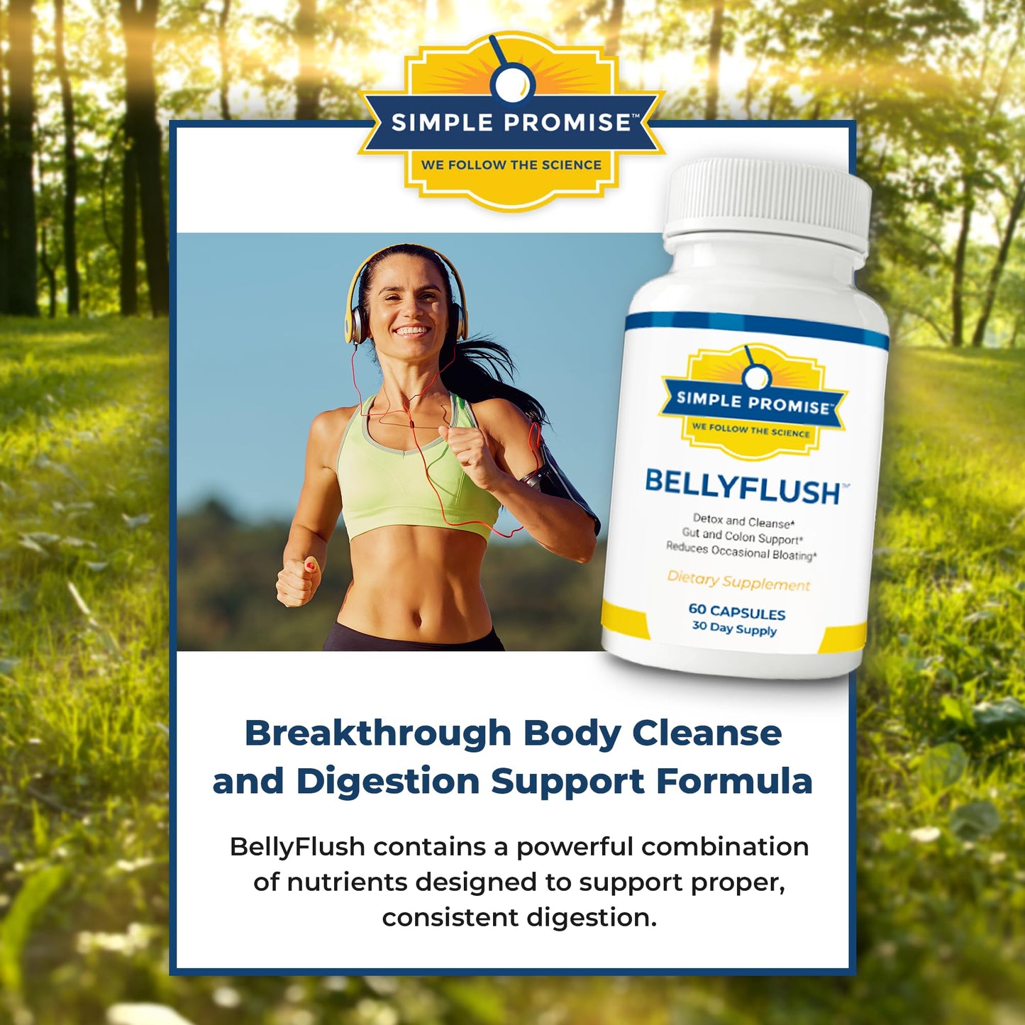 Simple Promise BellyFlush and Consti-Slim Bundle Capsules 120