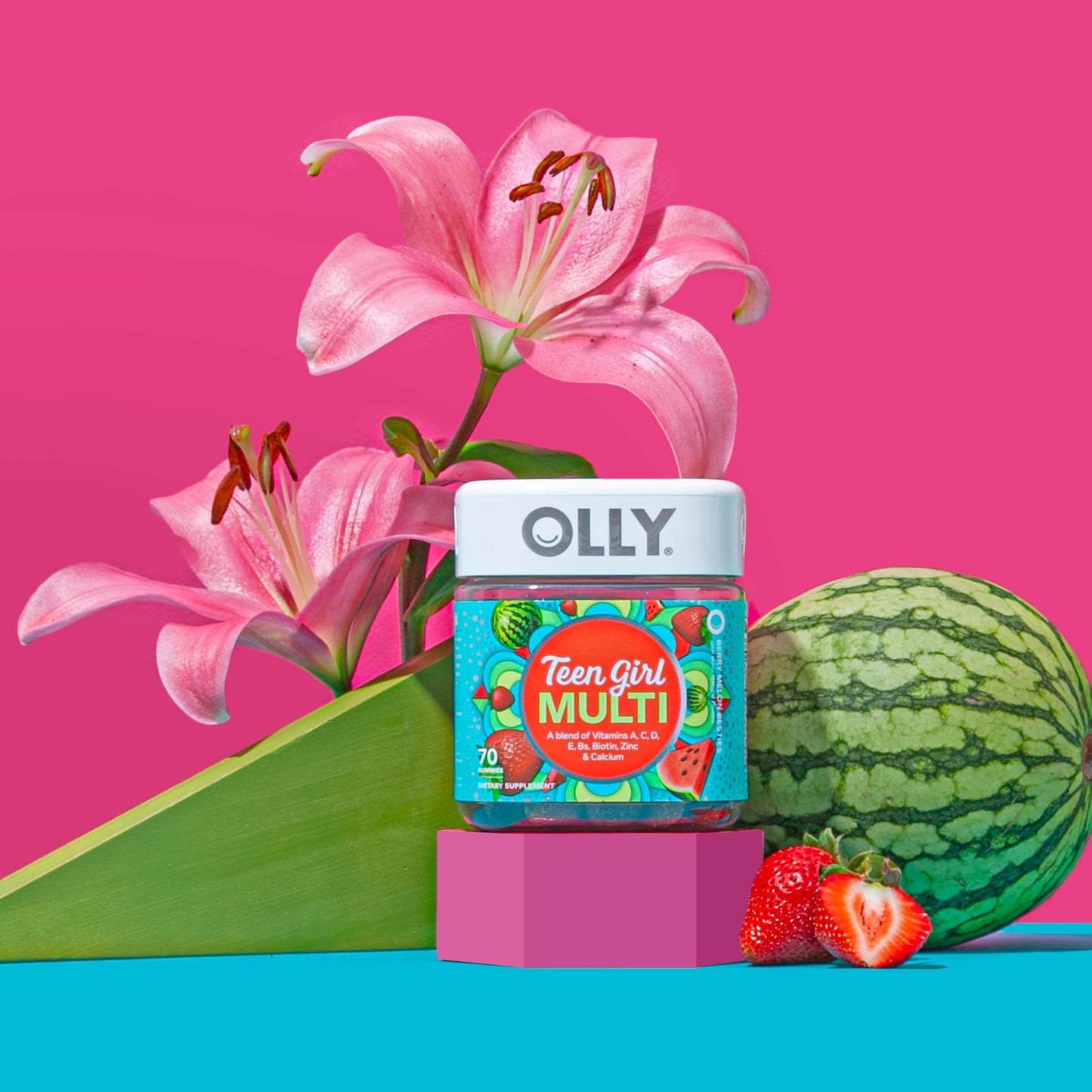 OLLY Teen Girl Multi Gummy 100 Count