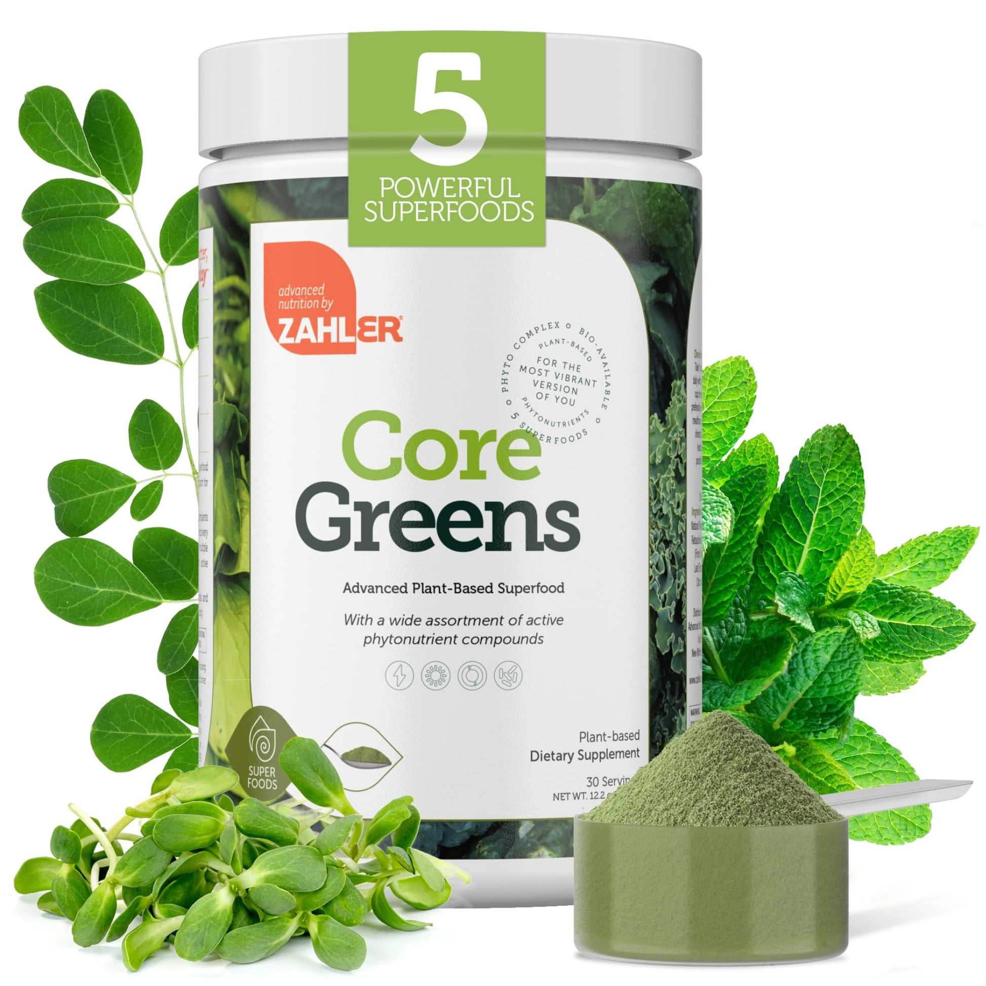 Zahler Core Greens Powder 12.2 Ounces