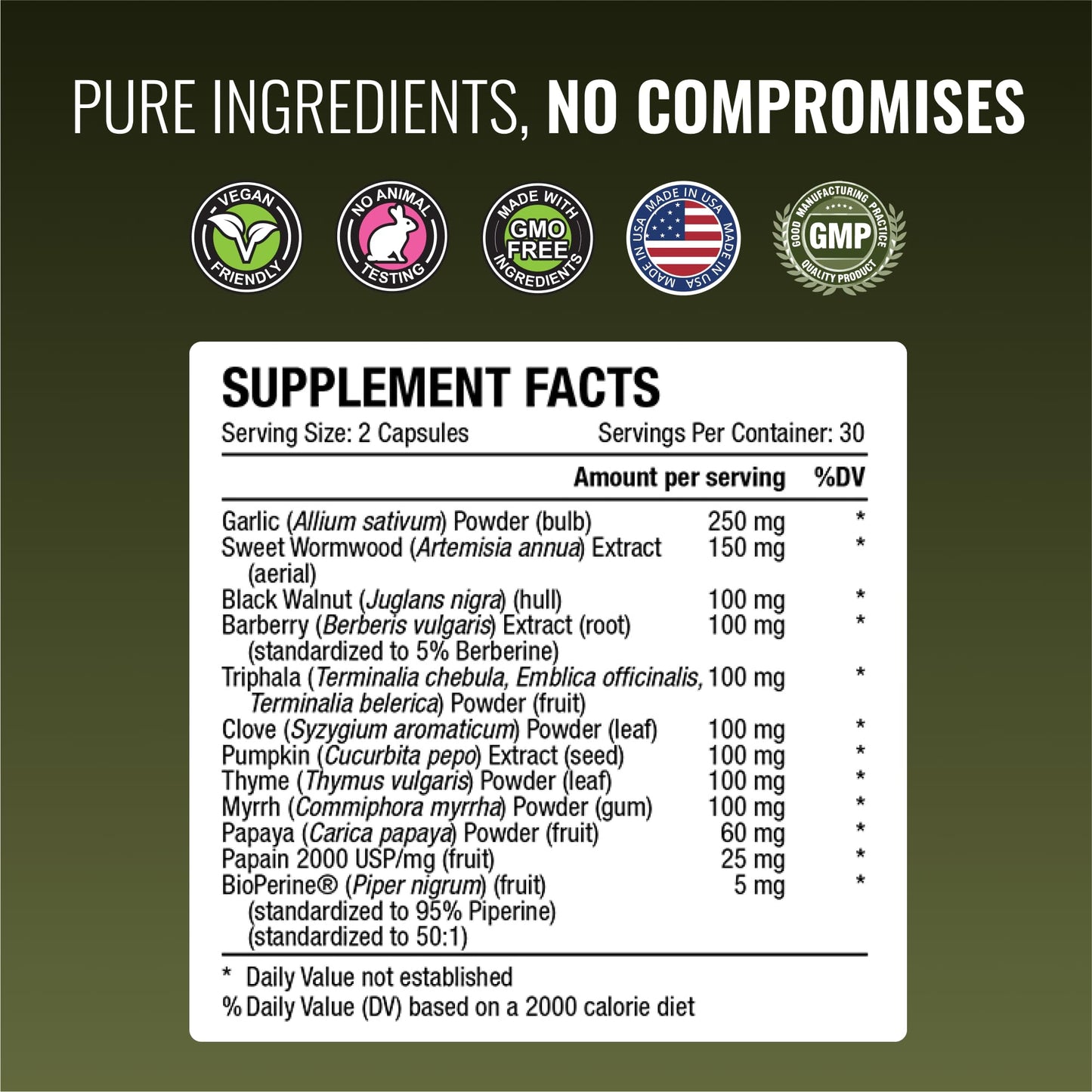 Approved Science Parastrin 60 Capsules
