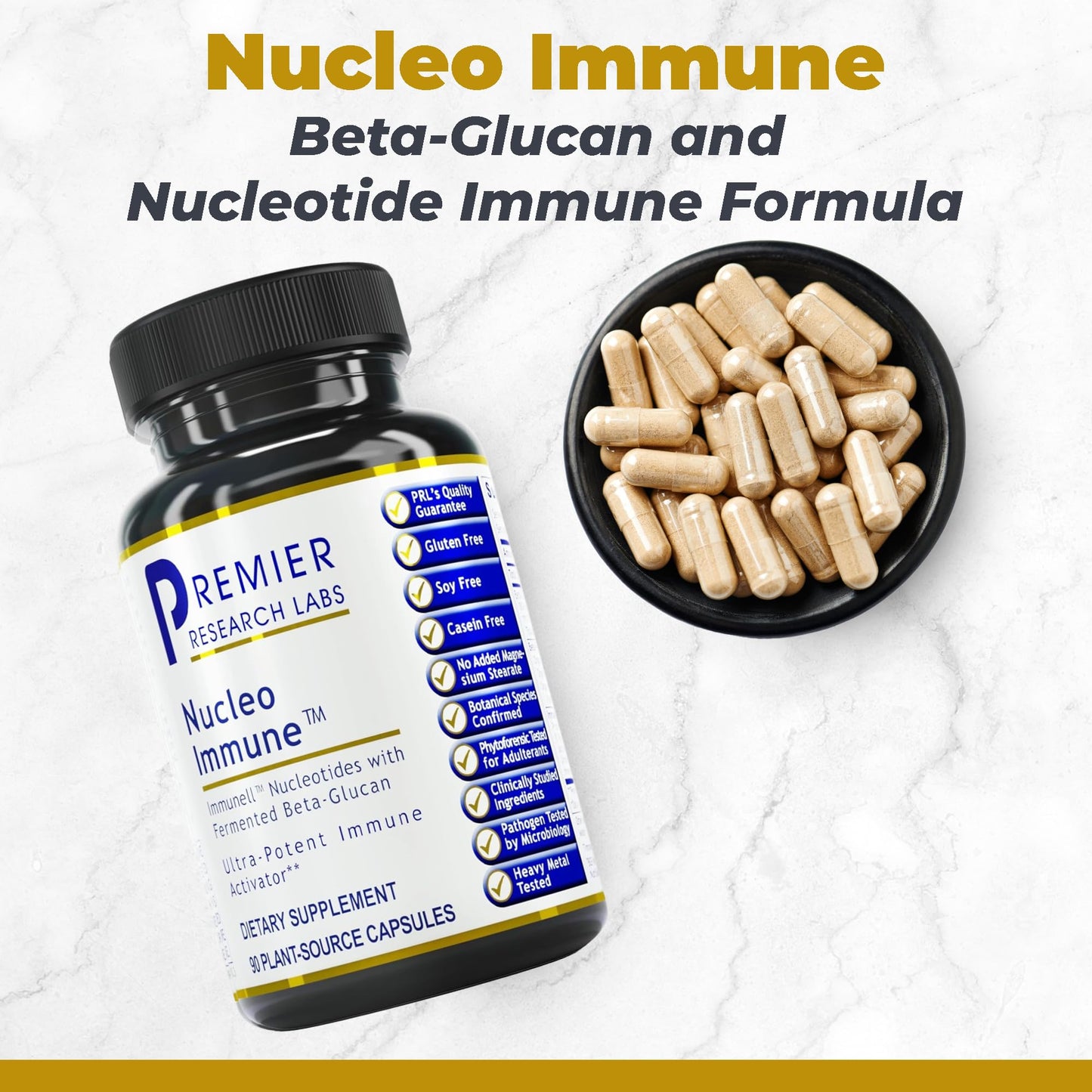 Premier Research Labs Nucleo Immune Capsule 90 Capsules