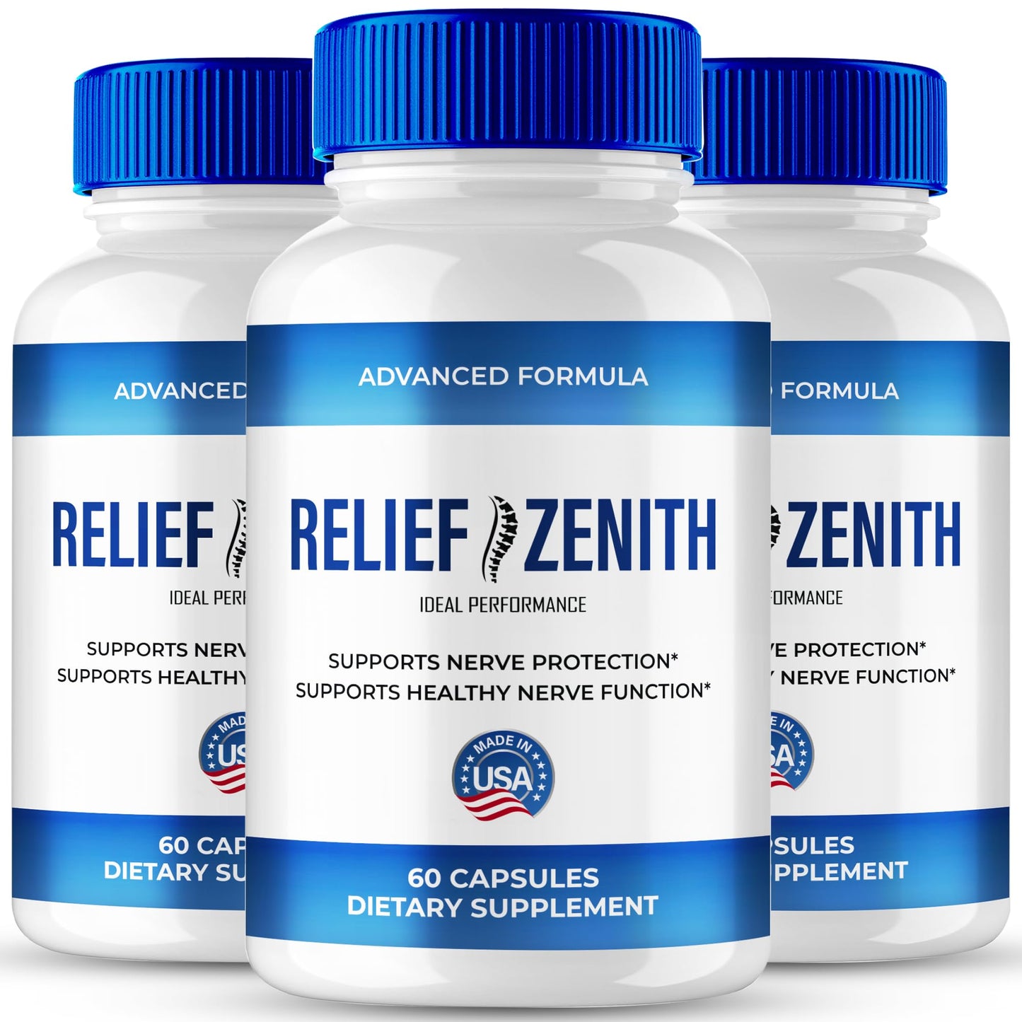 IDEAL PERFORMANCE Relief Zenith 180 Capsules
