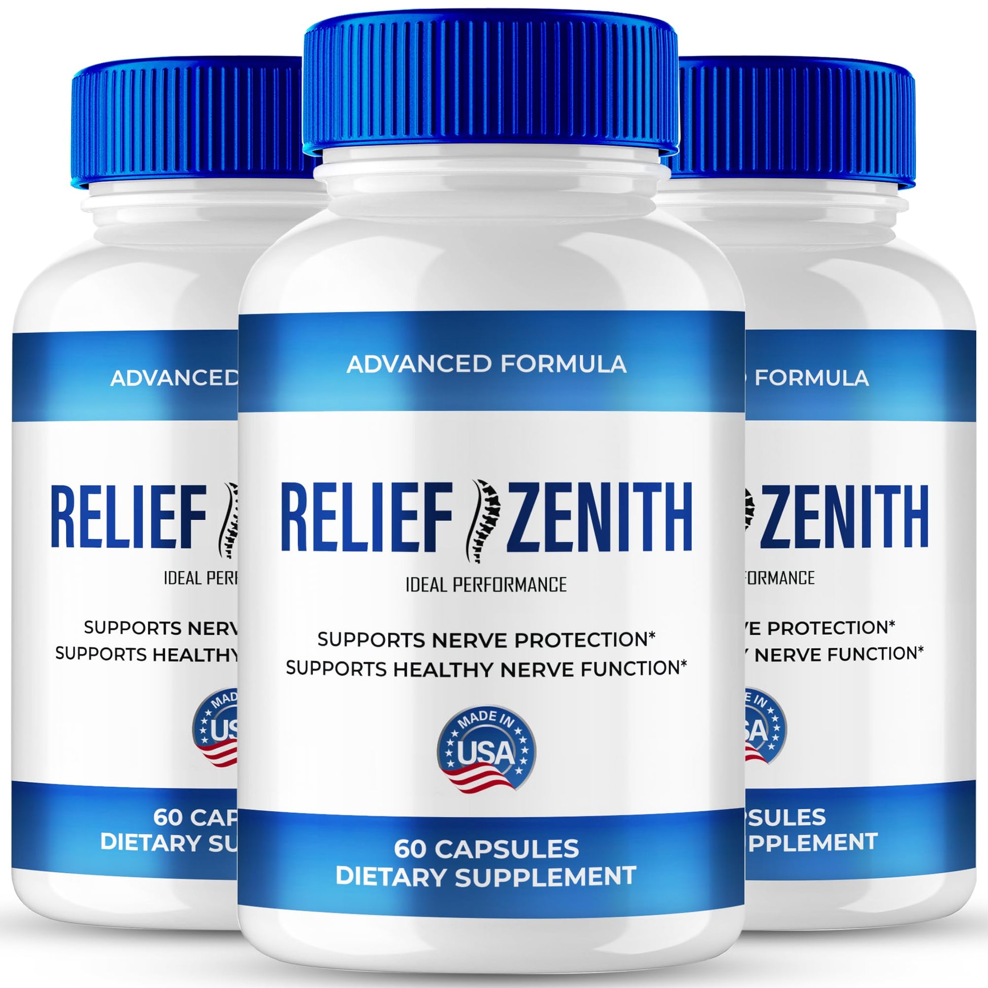IDEAL PERFORMANCE Relief Zenith 180 Capsules