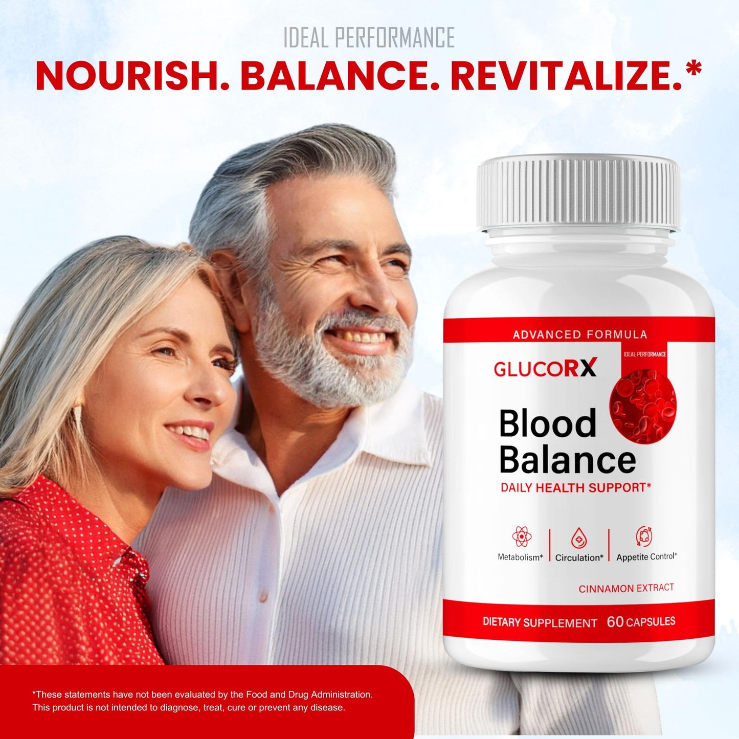 IDEAL PERFORMANCE GlucoRX Capsule, 60 Count