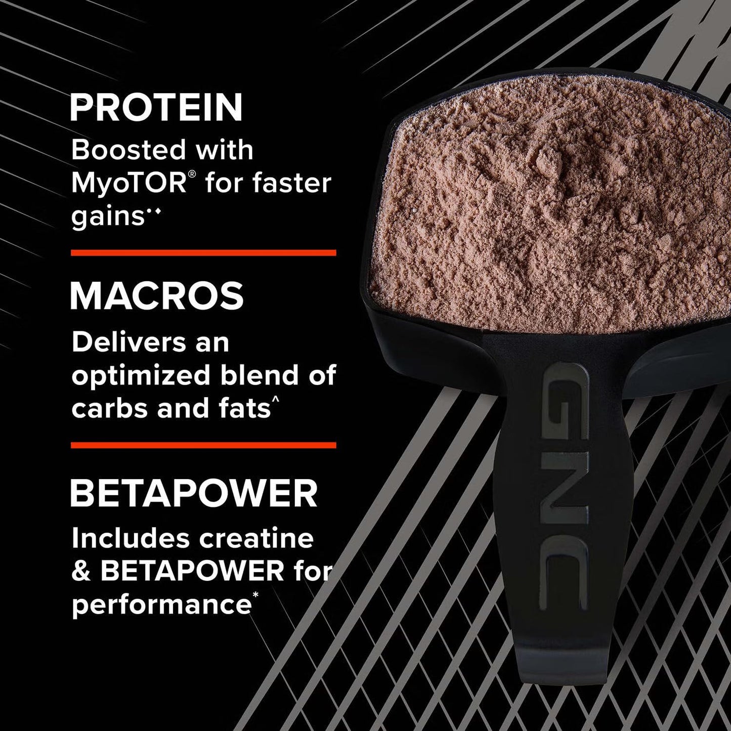 GNC AMP Mass XXX with MyoTOR Protein Powder, 96.1 oz