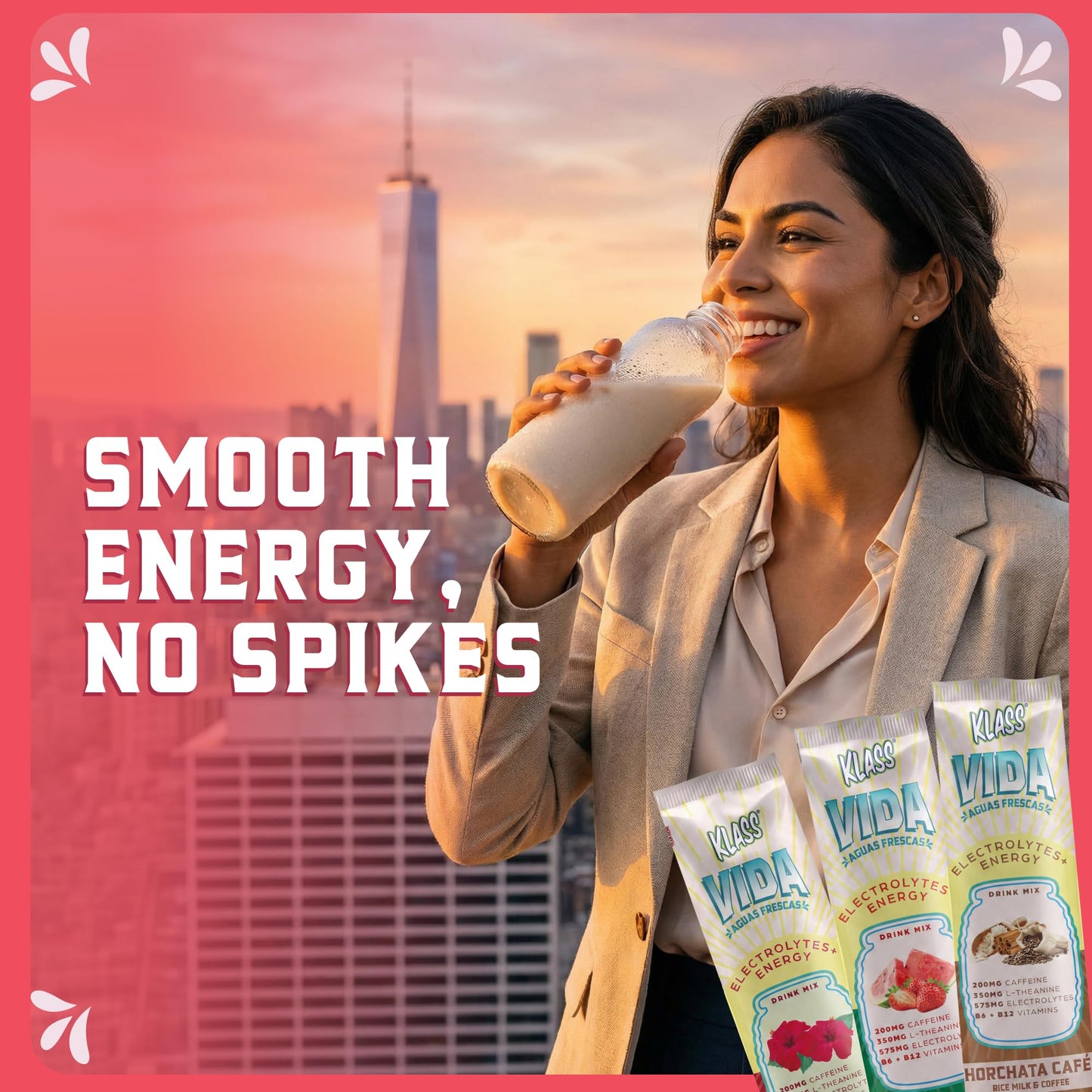 KLASS VIDA Energy + Hydration Powder 4.23 oz