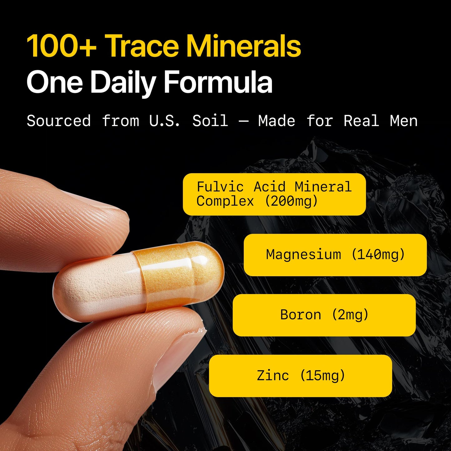 Menerals Mens Multivitamin Capsule 60 Count