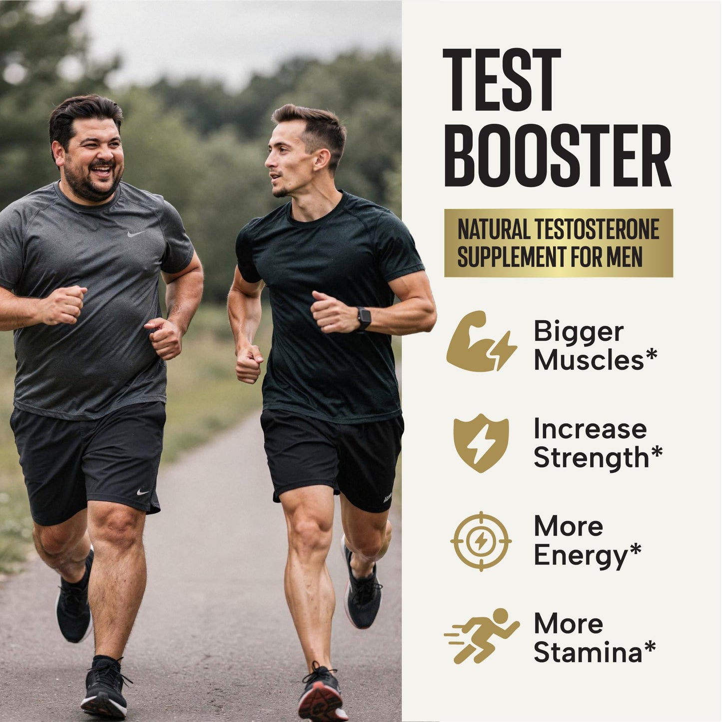 WARRIOR PROTOCOL King Booster Natural Testosterone Booster for Men Capsules 120 Count