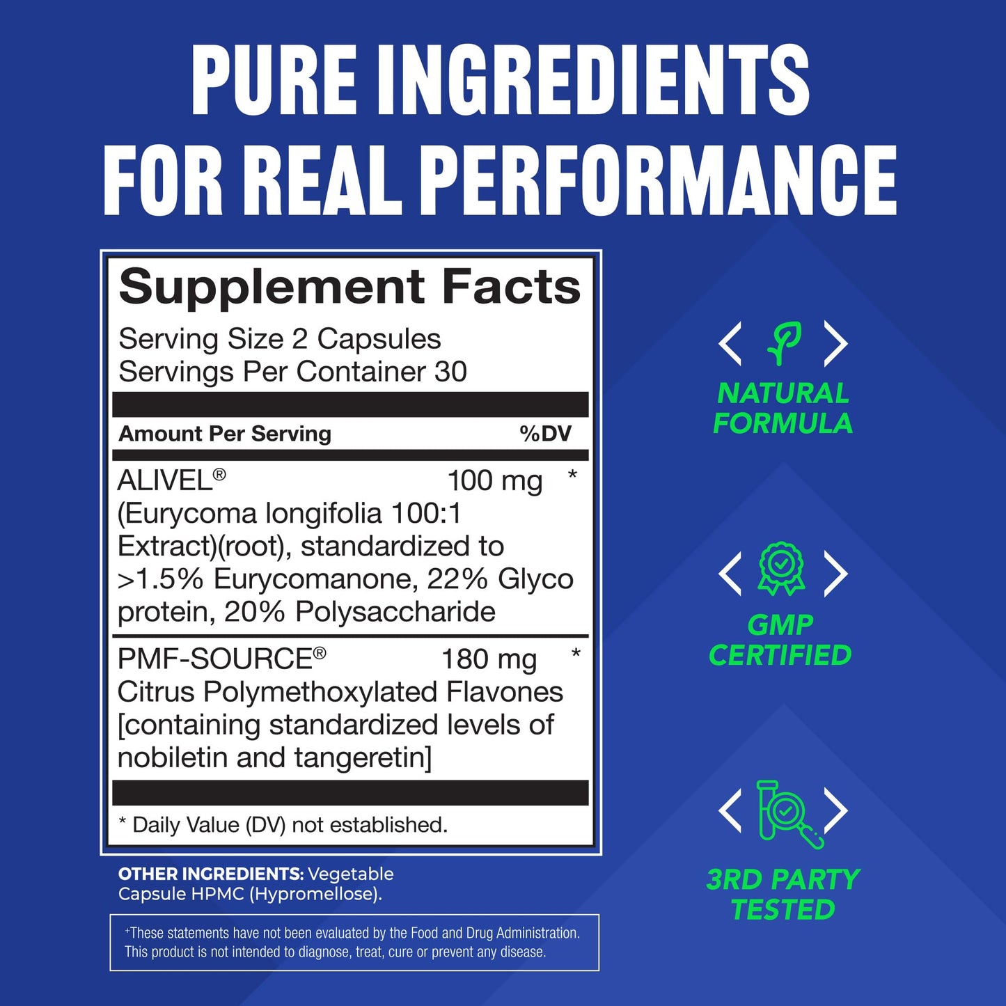 Verséa Alpha Boost – Natural Free Testosterone Support, Energy, Stamina, Endurance & Vitality for Men & Women, Multivitamin for Healthy Aging & Performance & Utilizes VESIsorb® Capsule, 60 Count