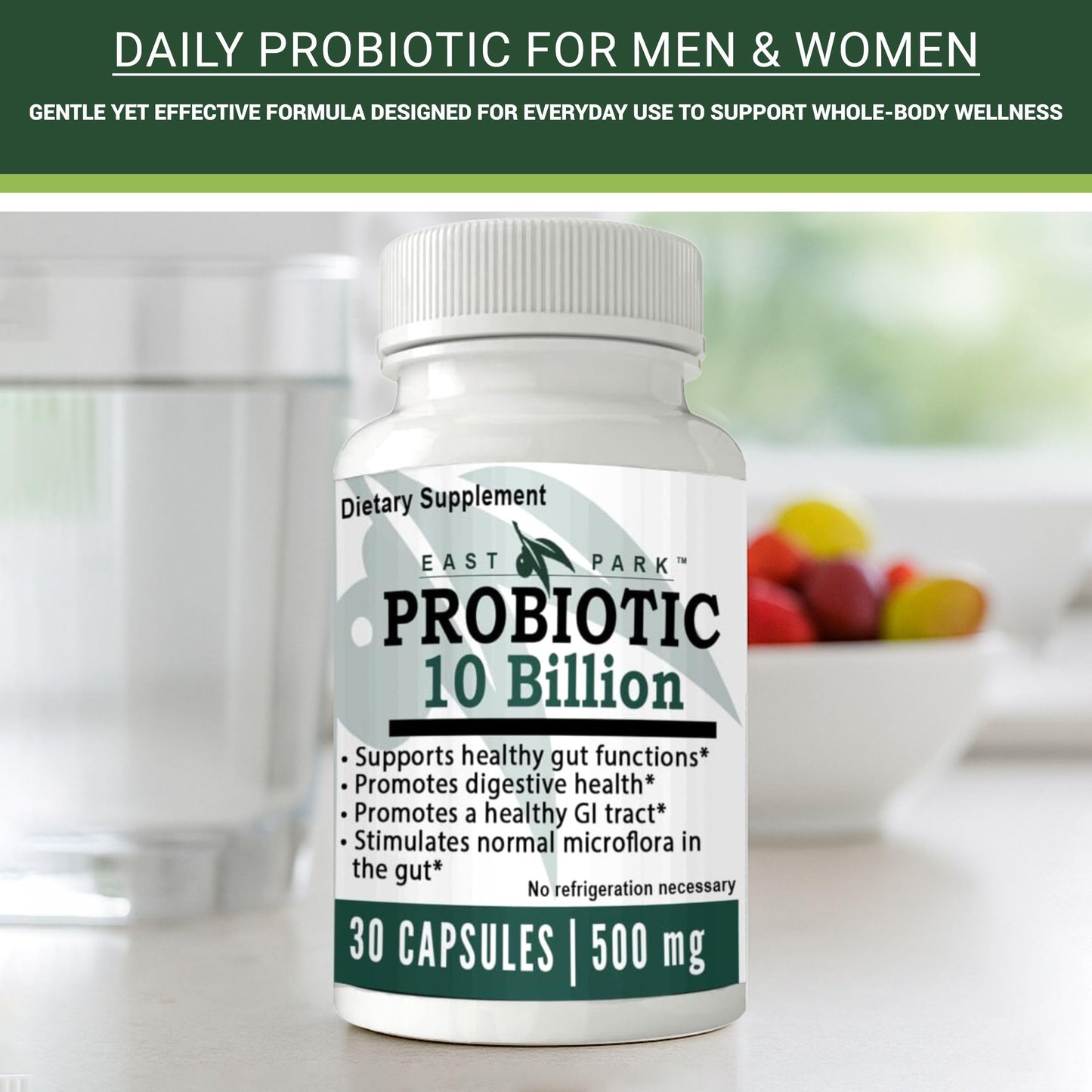 East Park d-Lenolate Probiotic Supplement Capsule 30