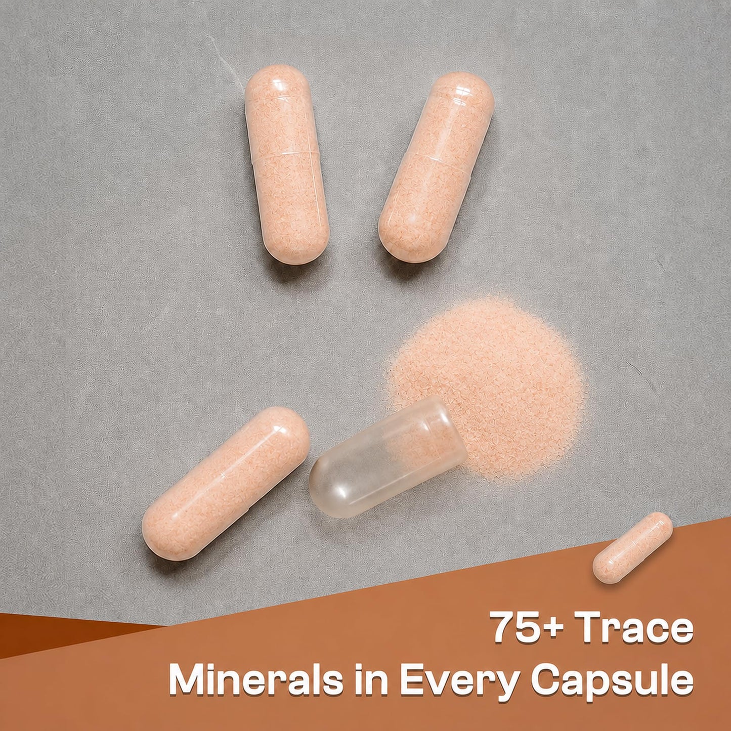 Healthy Life Herbs Pink Himalayan Salt Capsules 90 Count