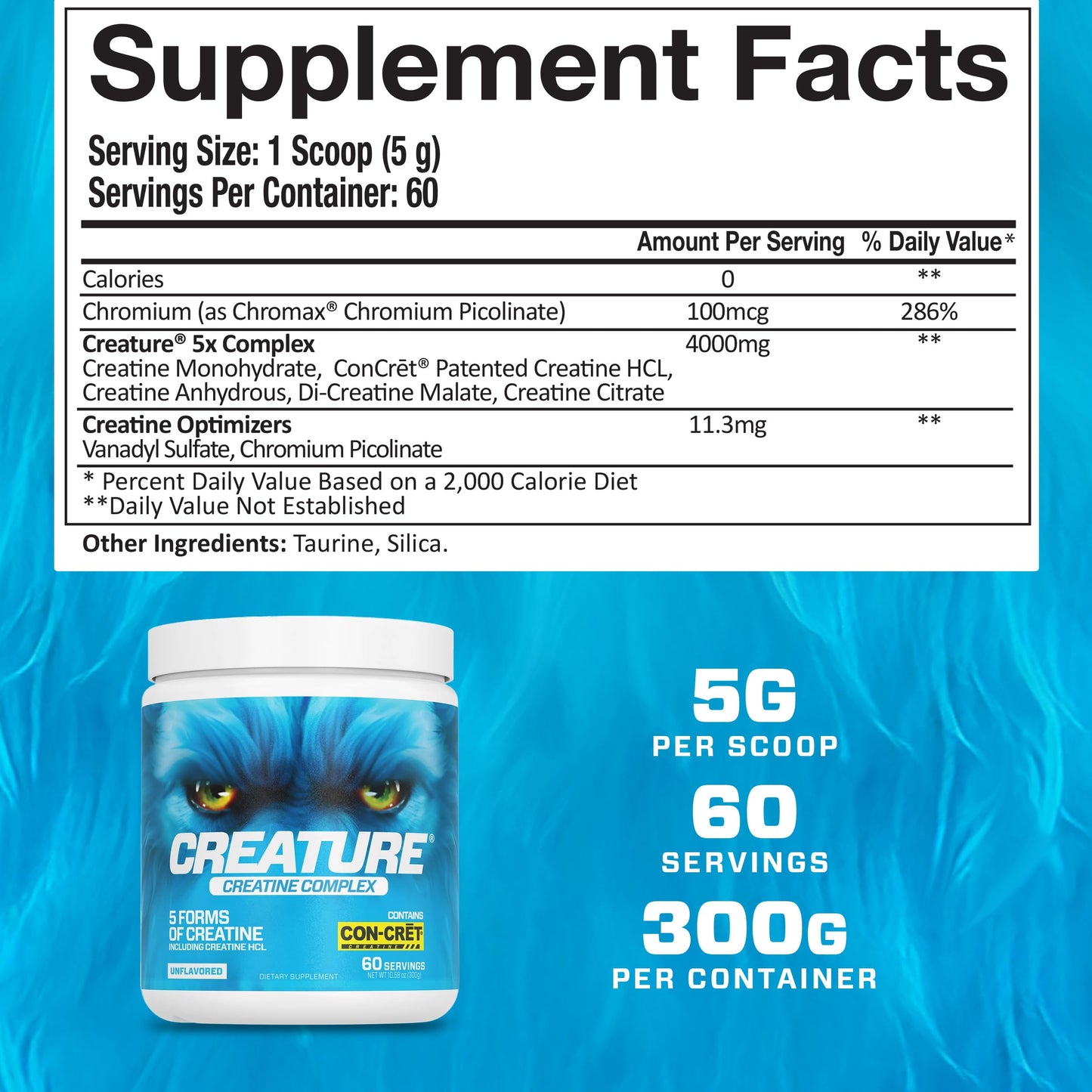 CREATURE Creatine Complex Powder 10.58 Ounce
