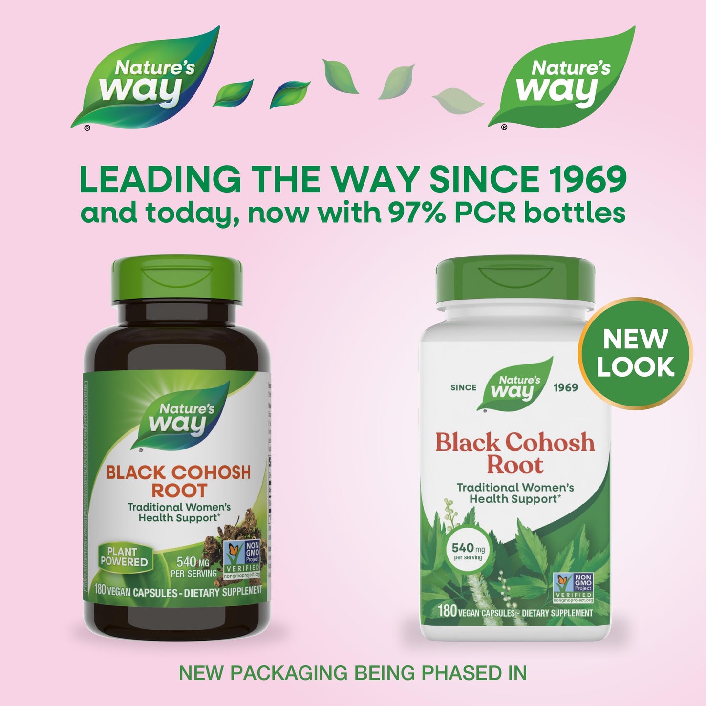 Nature's Way Black Cohosh Root Capsules 360 Capsules