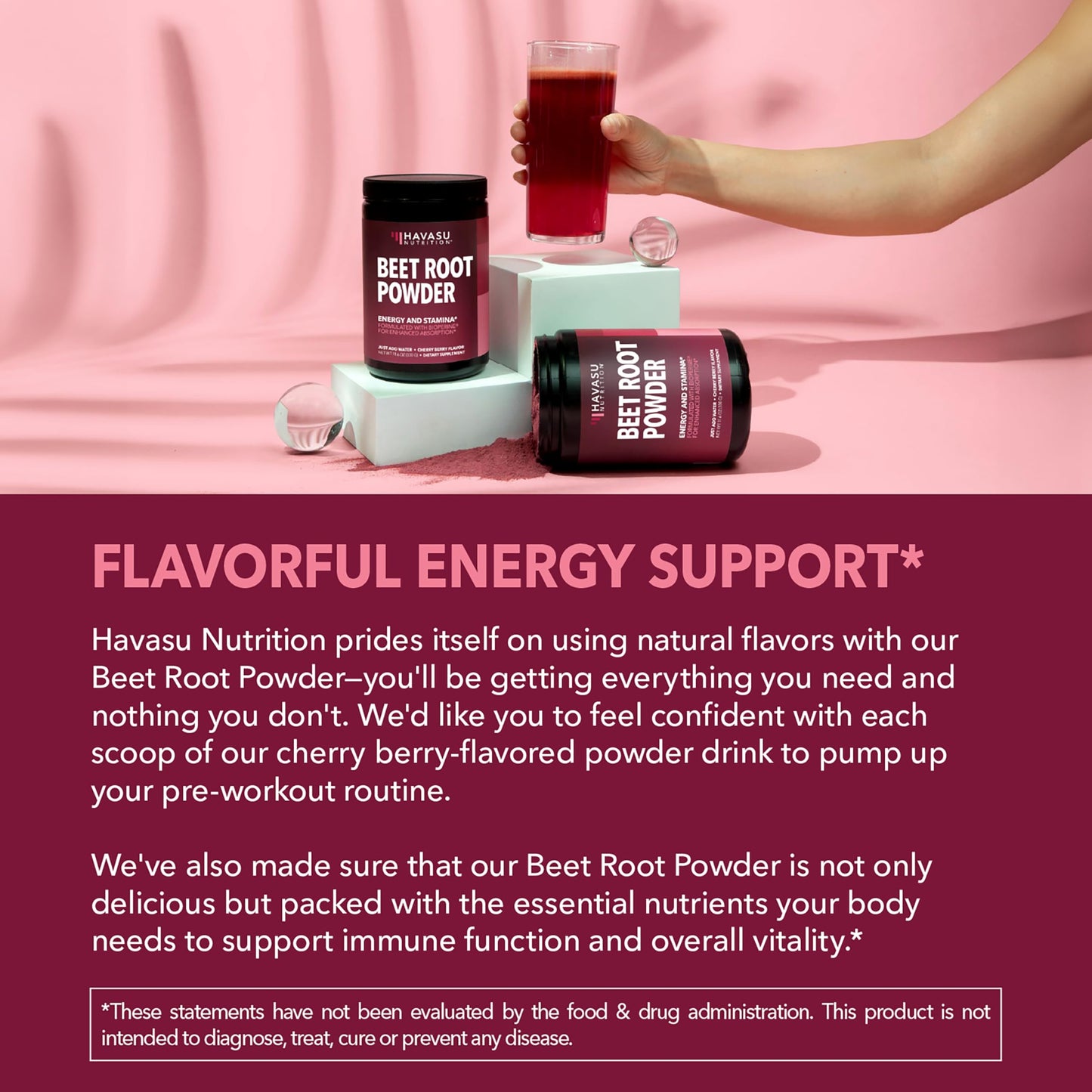 HAVASU NUTRITION Beet Root Powder 11.06 Ounce