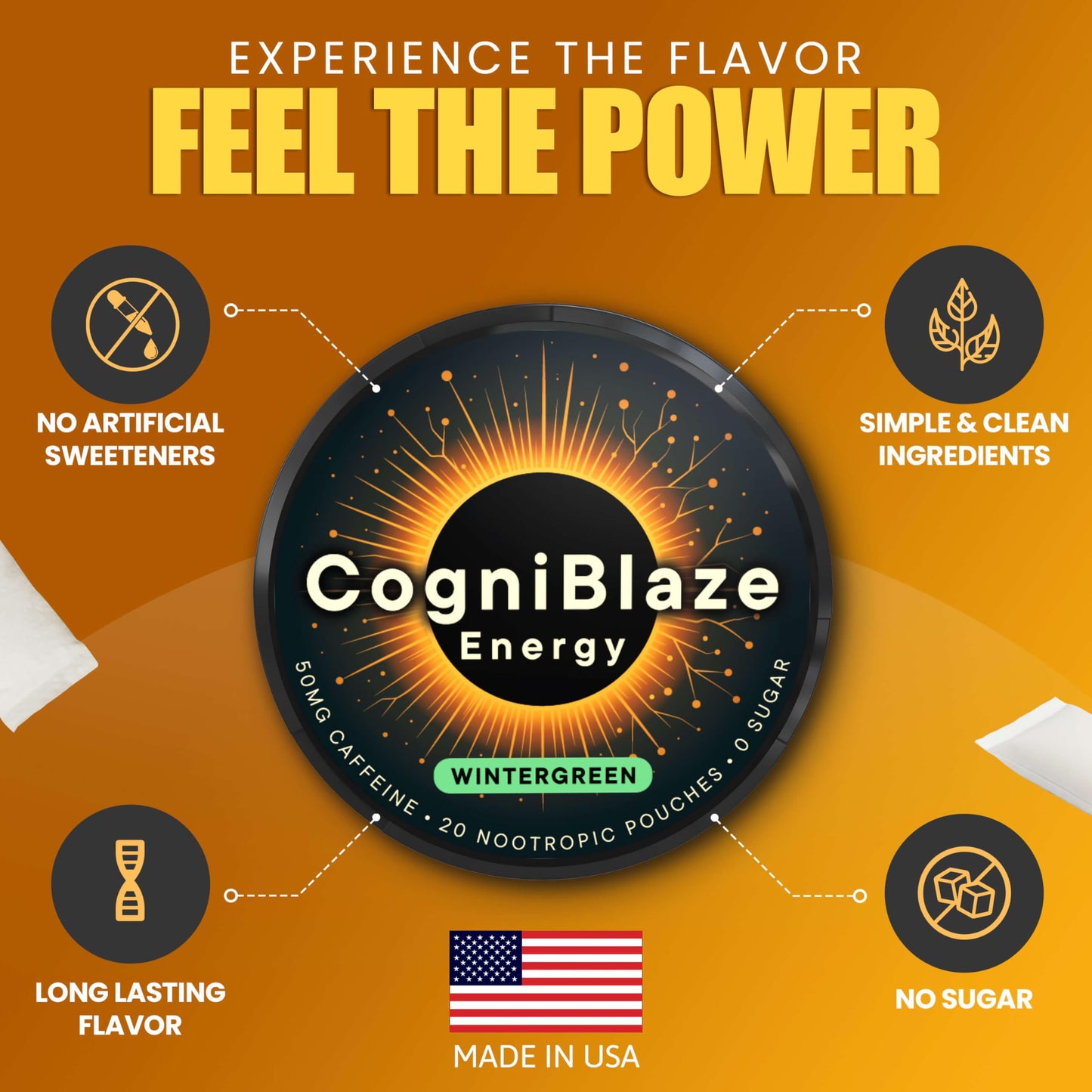 CogniBlaze Nootropic Pouches 80 Caplets