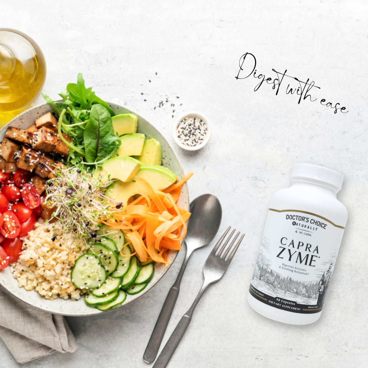 Mt. Capra CapraZyme Capsules 90