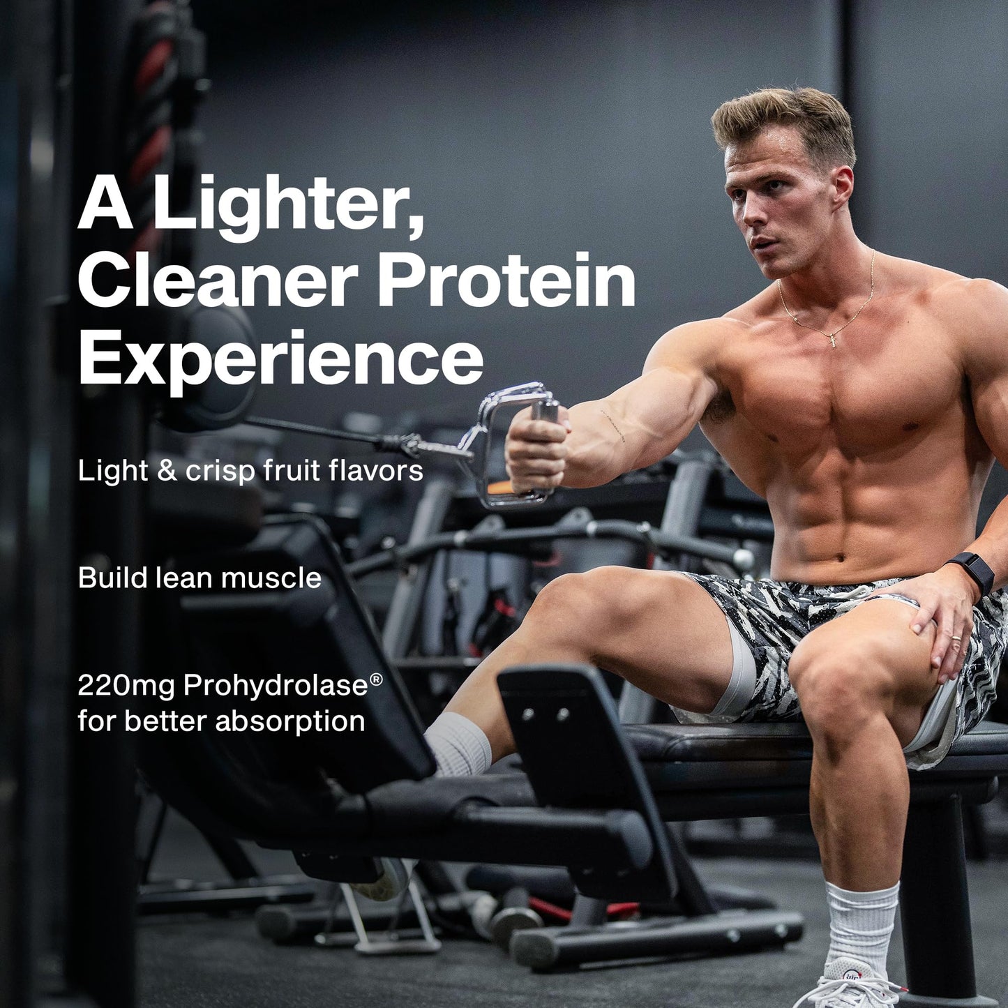 Muscletech Whey Protein Powder Clear Whey Isolate Powder, 17.6