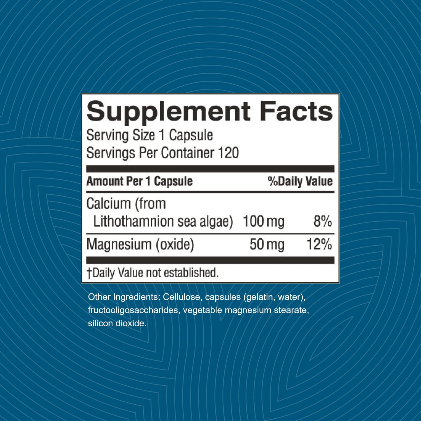 Nature's Sunshine Sea Calcium, 120 Capsules