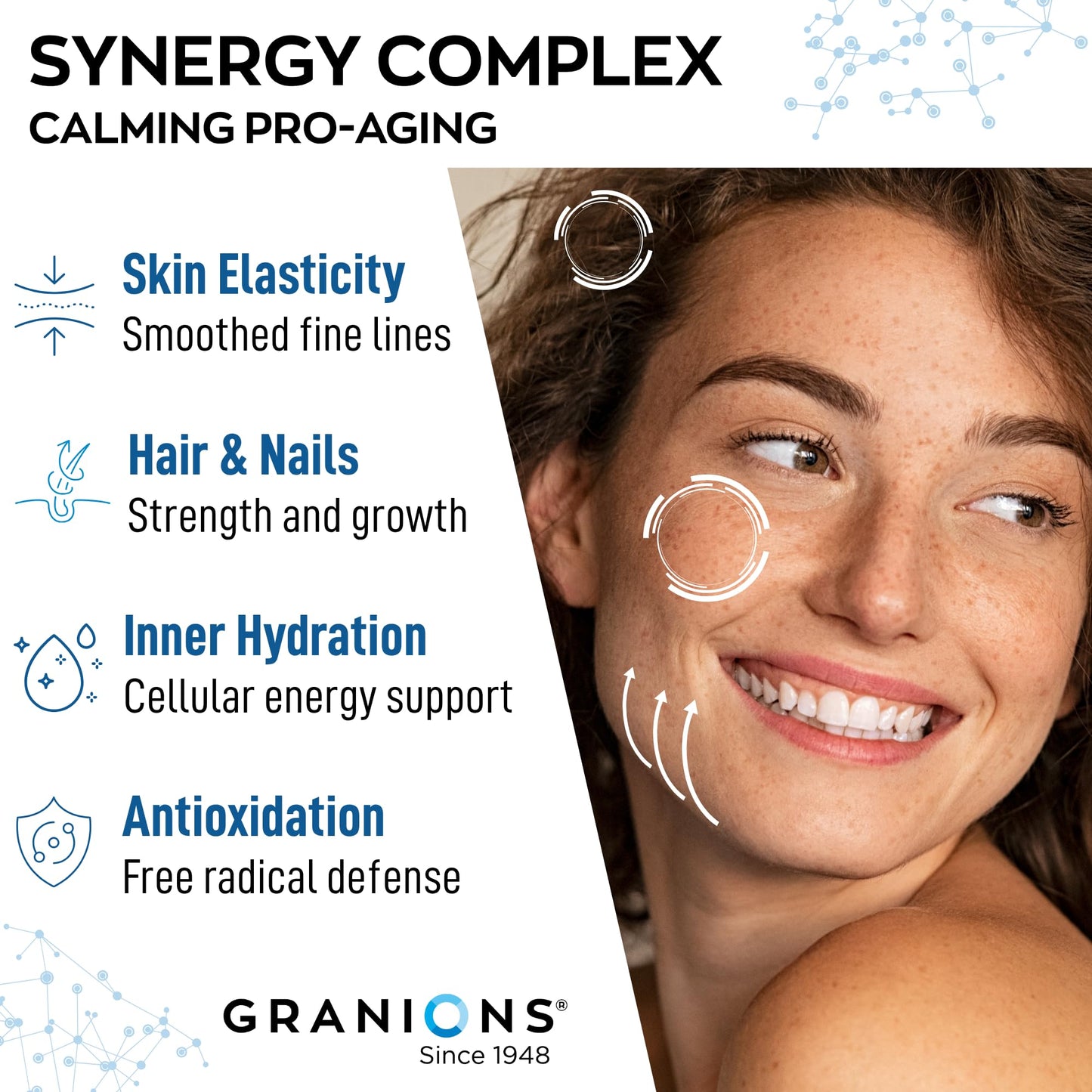 Granions Marine Collagen Powder Supplement, 9.7 Ounce